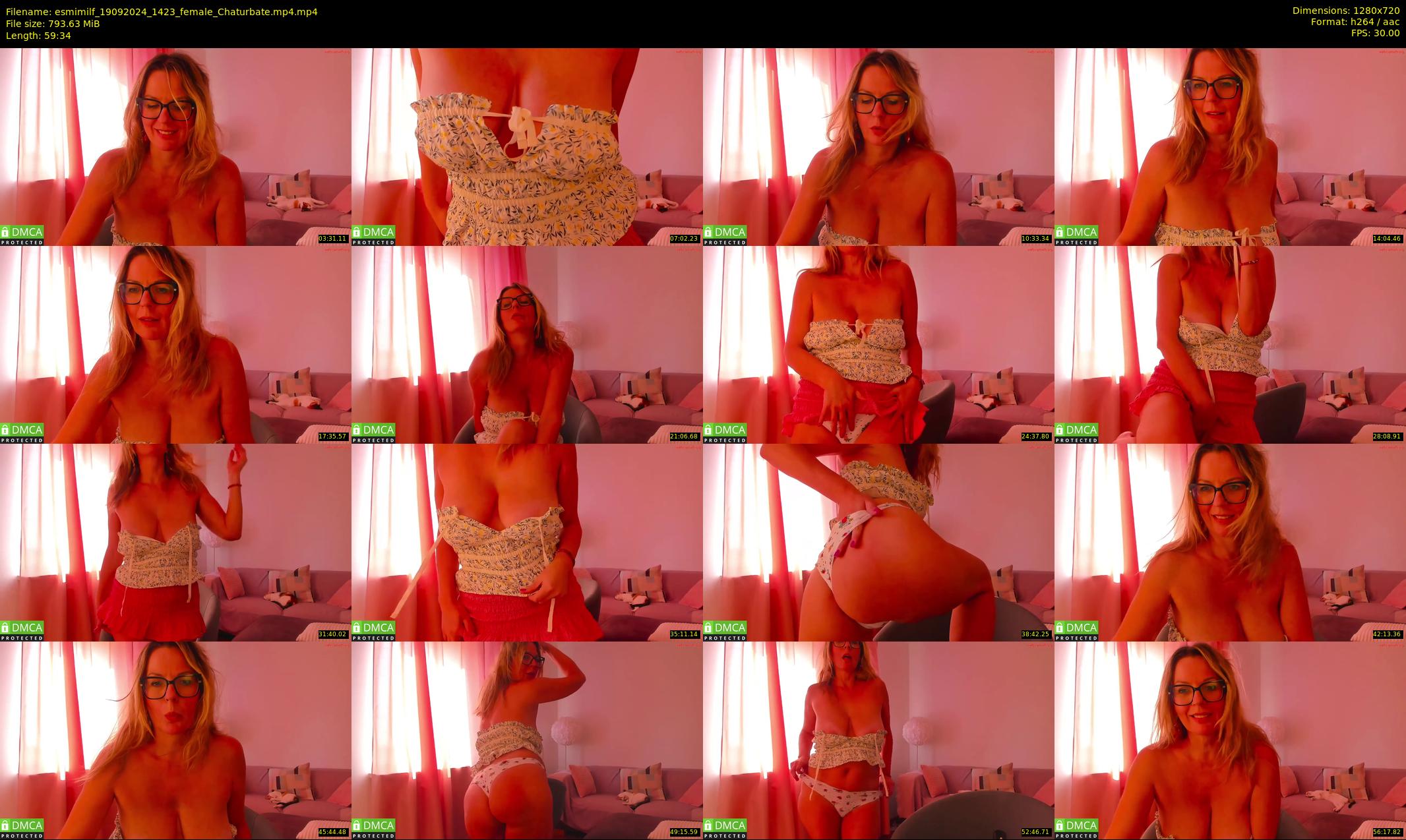 esmimilf — 60 minute Chaturbate female cam show recording, 720p, Sep 19, 2024