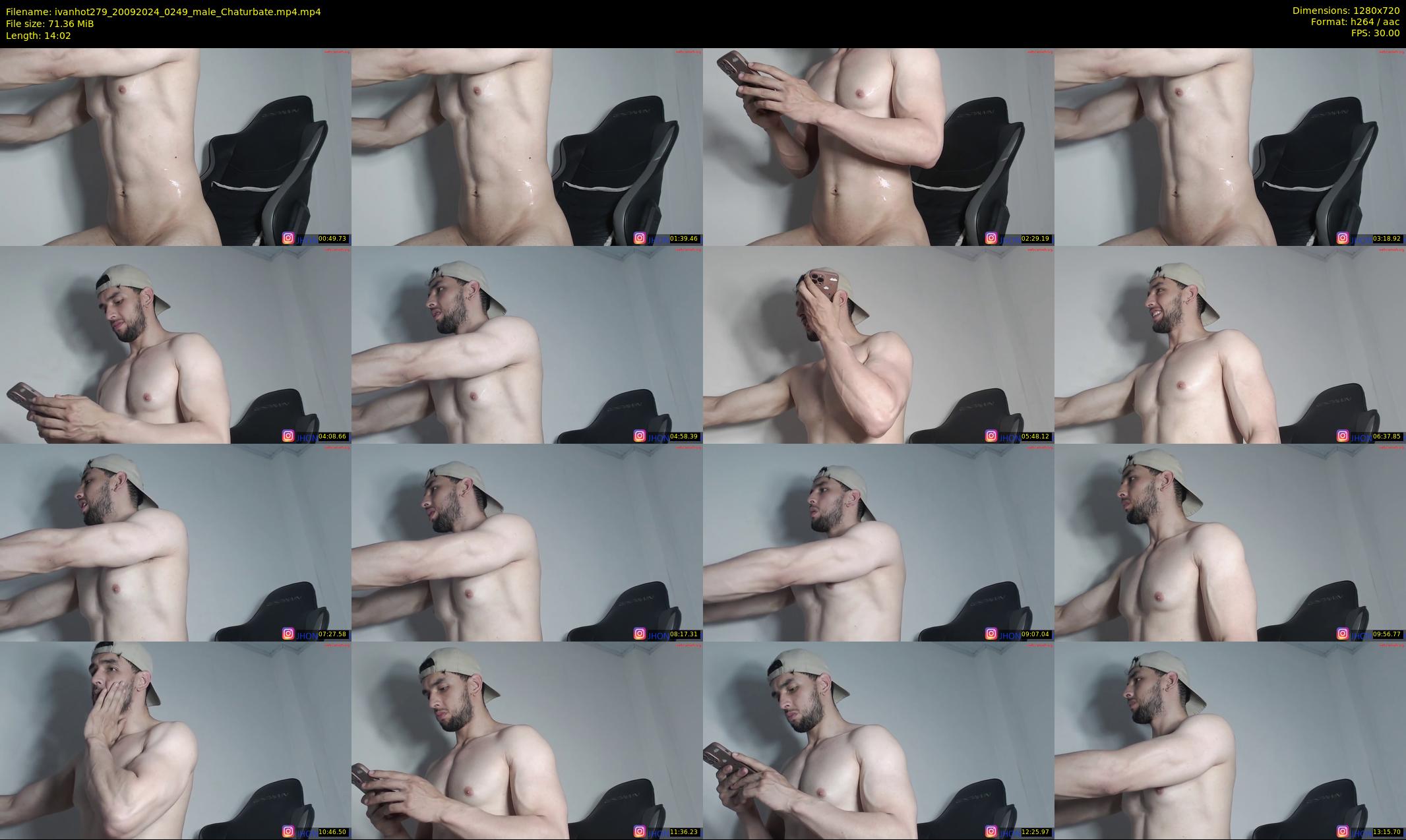 ivanhot279 — 15 minute Chaturbate male cam show recording, 720p, Sep 20, 2024