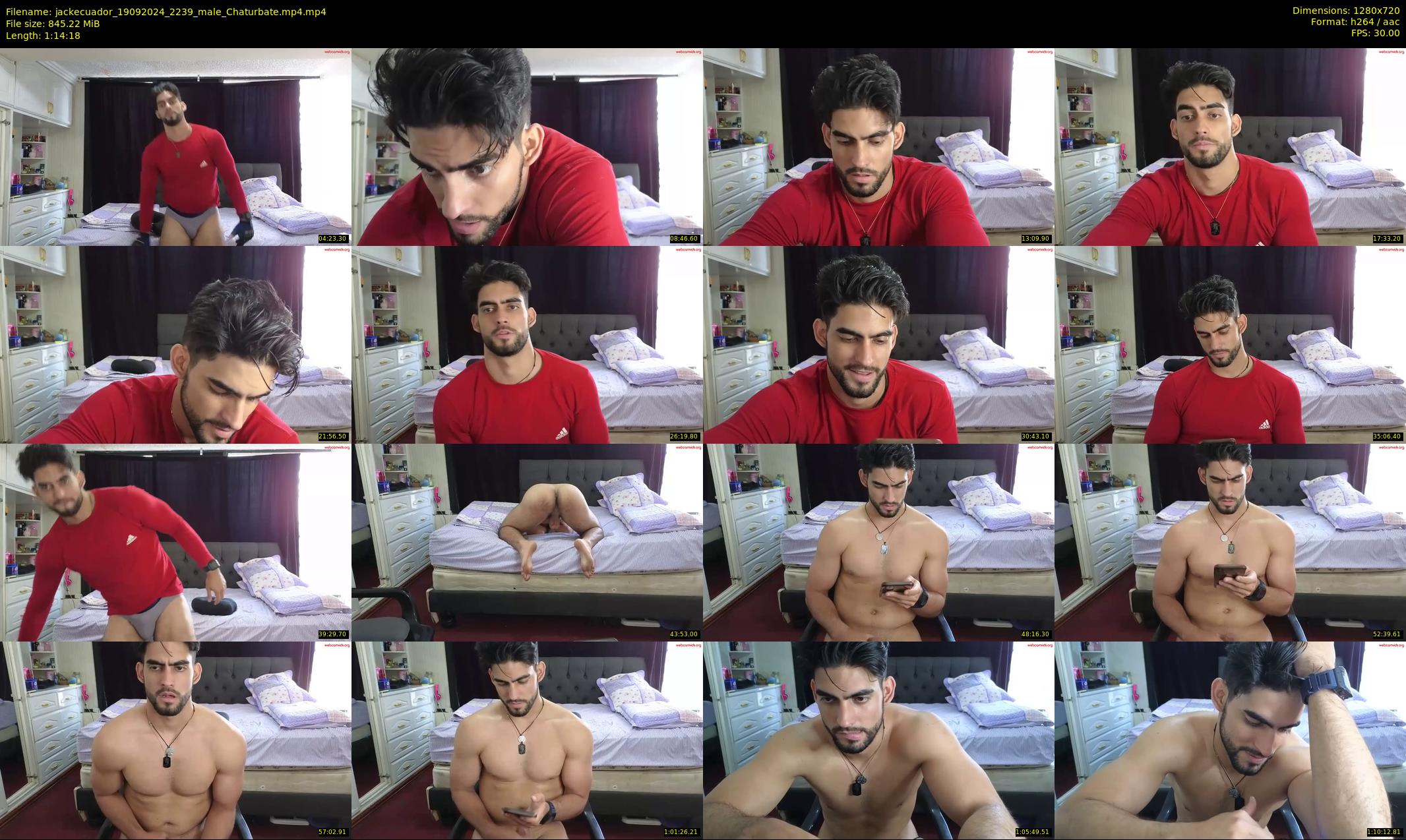 jackecuador — 75 minute Chaturbate male cam show recording, 720p, Sep 19, 2024