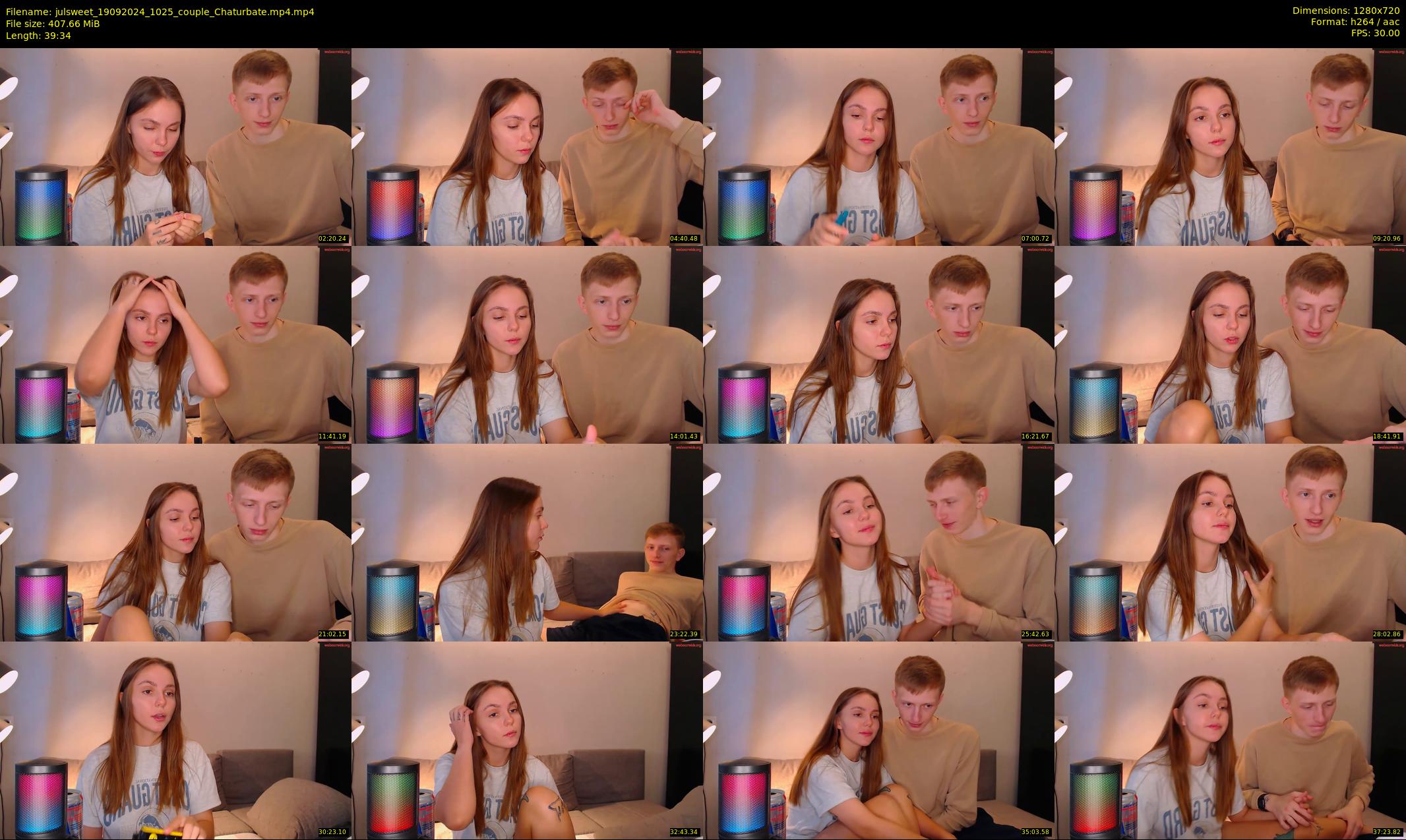 julsweet — 40 minute Chaturbate male cam show recording, 720p, Sep 19, 2024