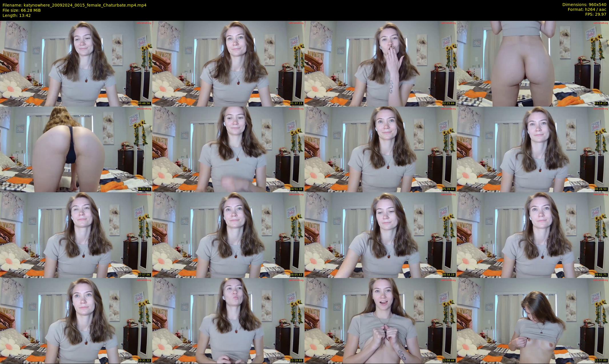 katynowhere — 14 minute Chaturbate female cam show recording, 480p, Sep 20, 2024