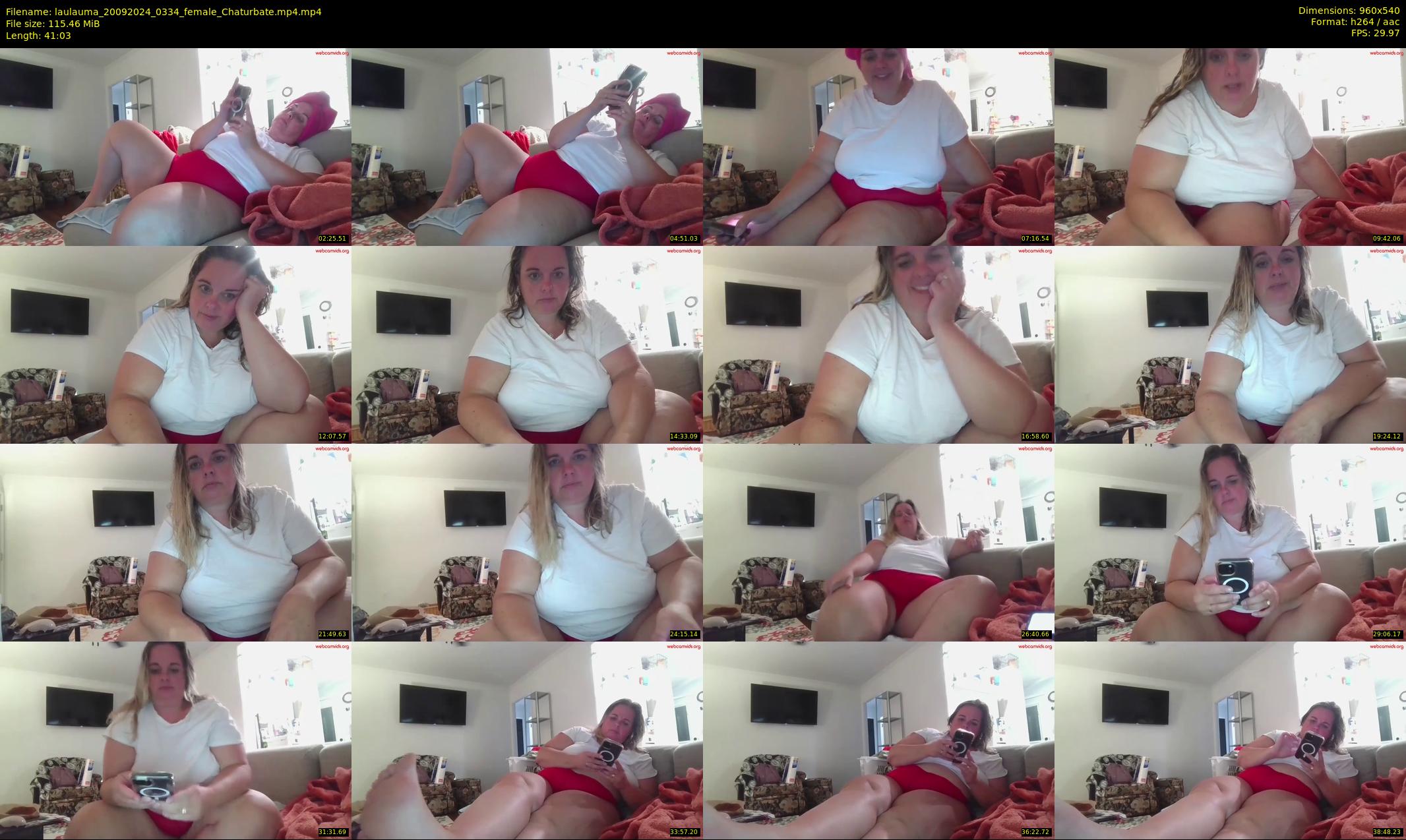 laulauma — 42 minute Chaturbate female cam show recording, 480p, Sep 20, 2024