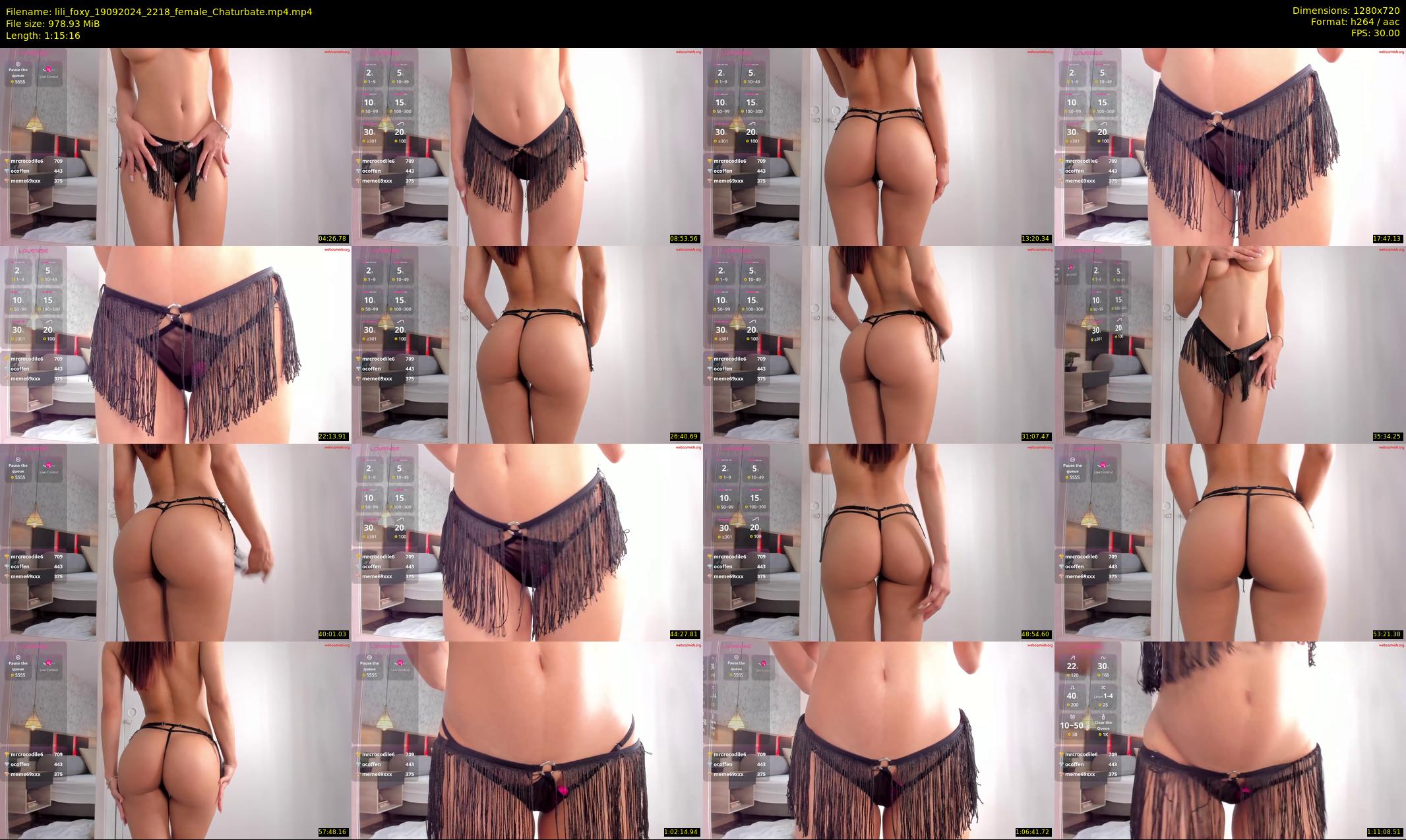 lili_foxy — 76 minute Chaturbate female cam show recording, 720p, Sep 19, 2024