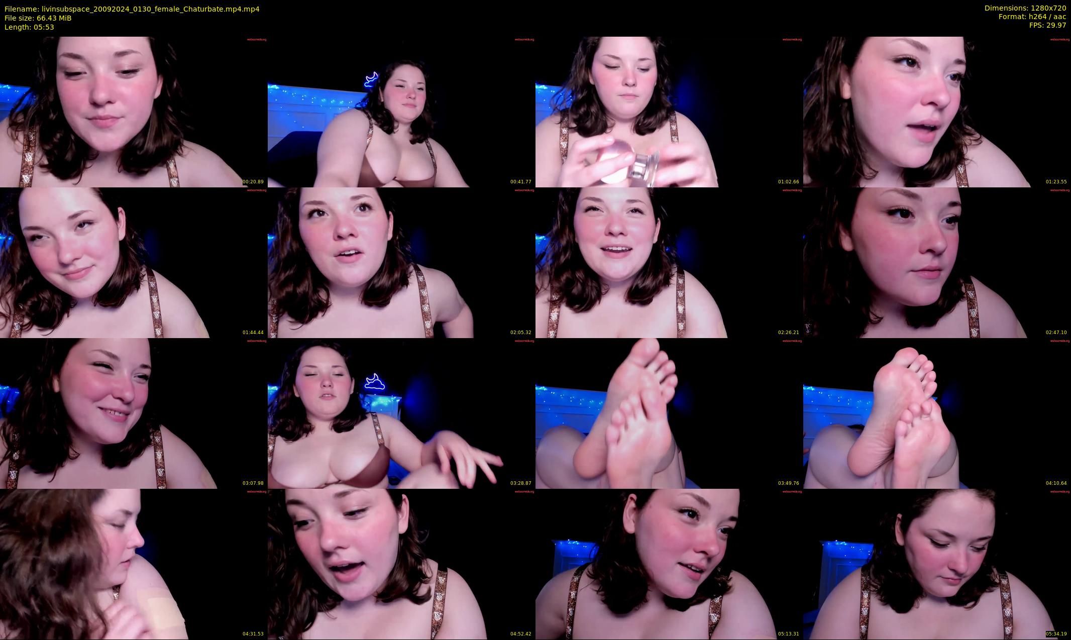 livinsubspace — 6 minute Chaturbate female cam show recording, 720p, Sep 20, 2024