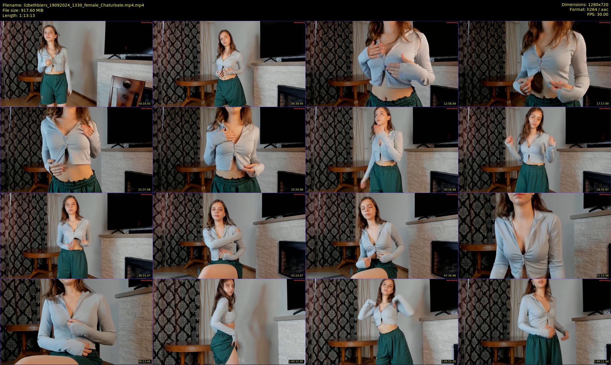 lizbethbiers — 74 minute Chaturbate female cam show recording, 720p, Sep 19, 2024