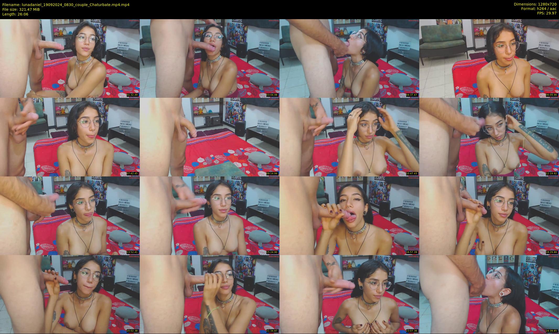 lunadaniel — 27 minute Chaturbate couple cam show recording, 720p, Sep 19, 2024