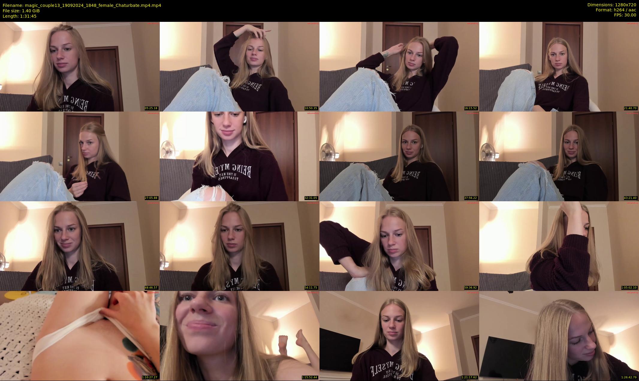 magic_couple13 — 92 minute Chaturbate couple cam show recording, 720p, Sep 19, 2024