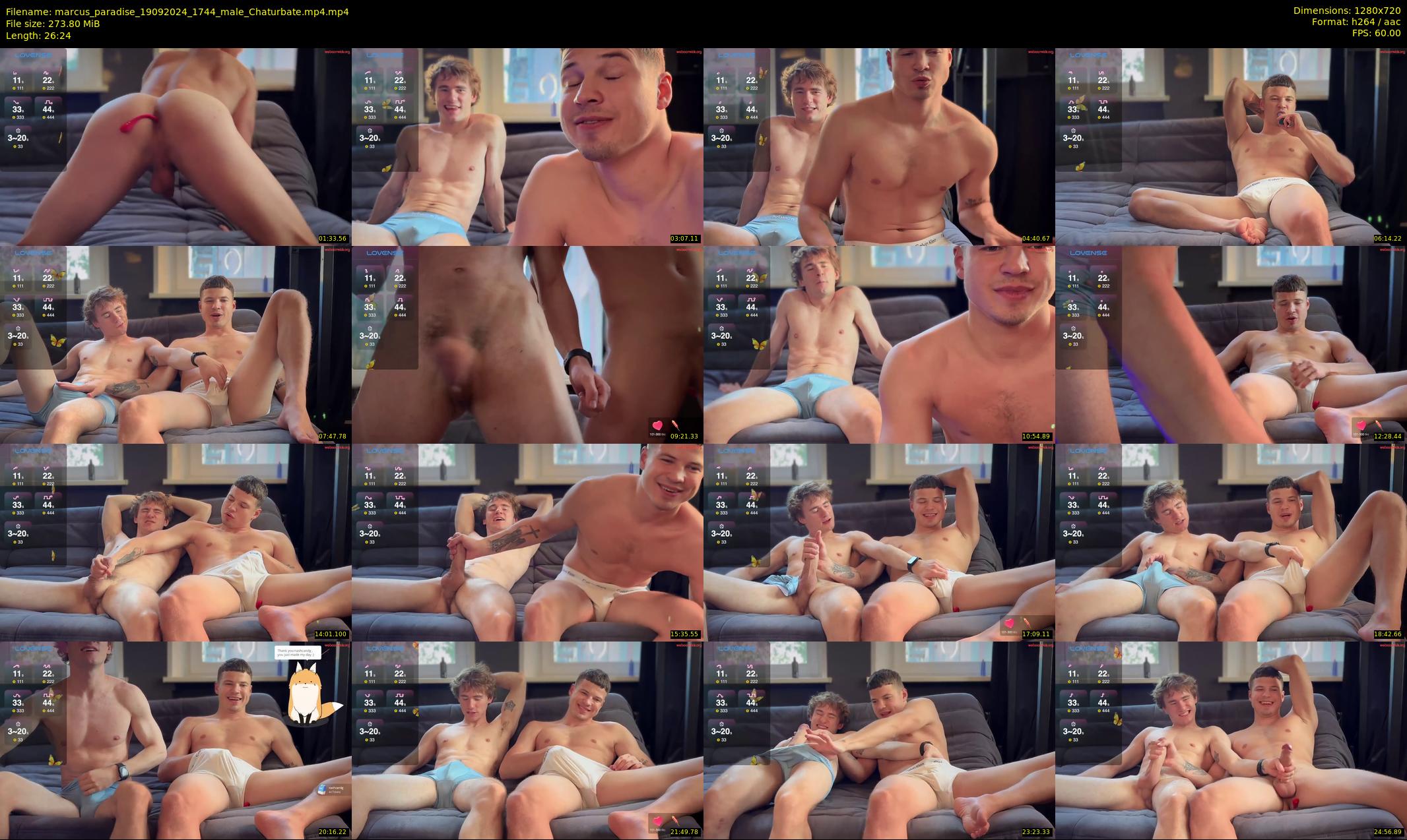 marcus_paradise — 27 minute Chaturbate male cam show recording, 720p, Sep 19, 2024