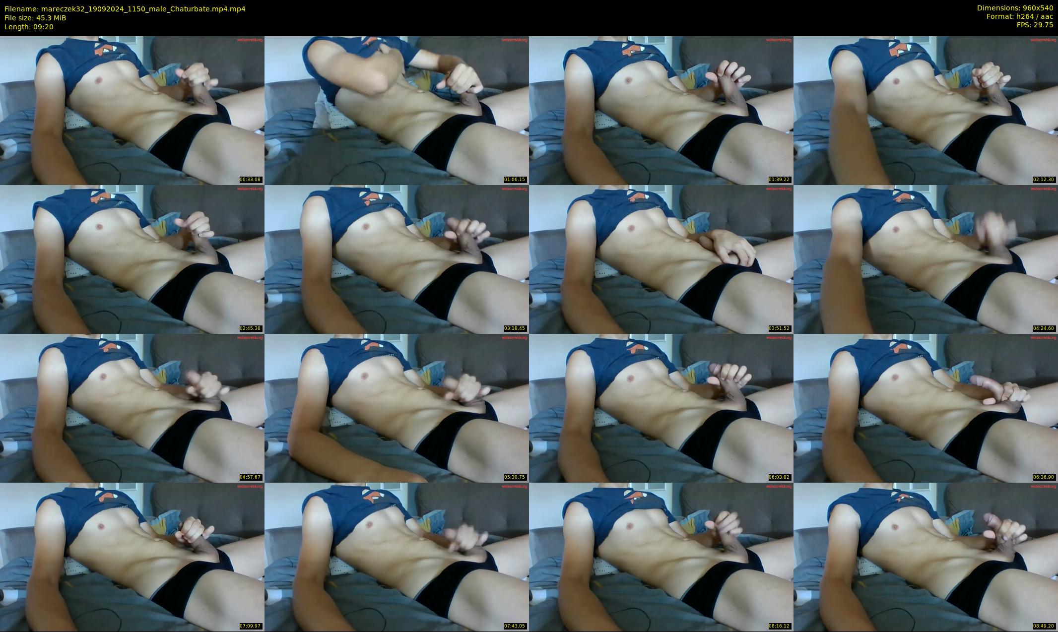 mareczek32 — 10 minute Chaturbate male cam show recording, 480p, Sep 19, 2024