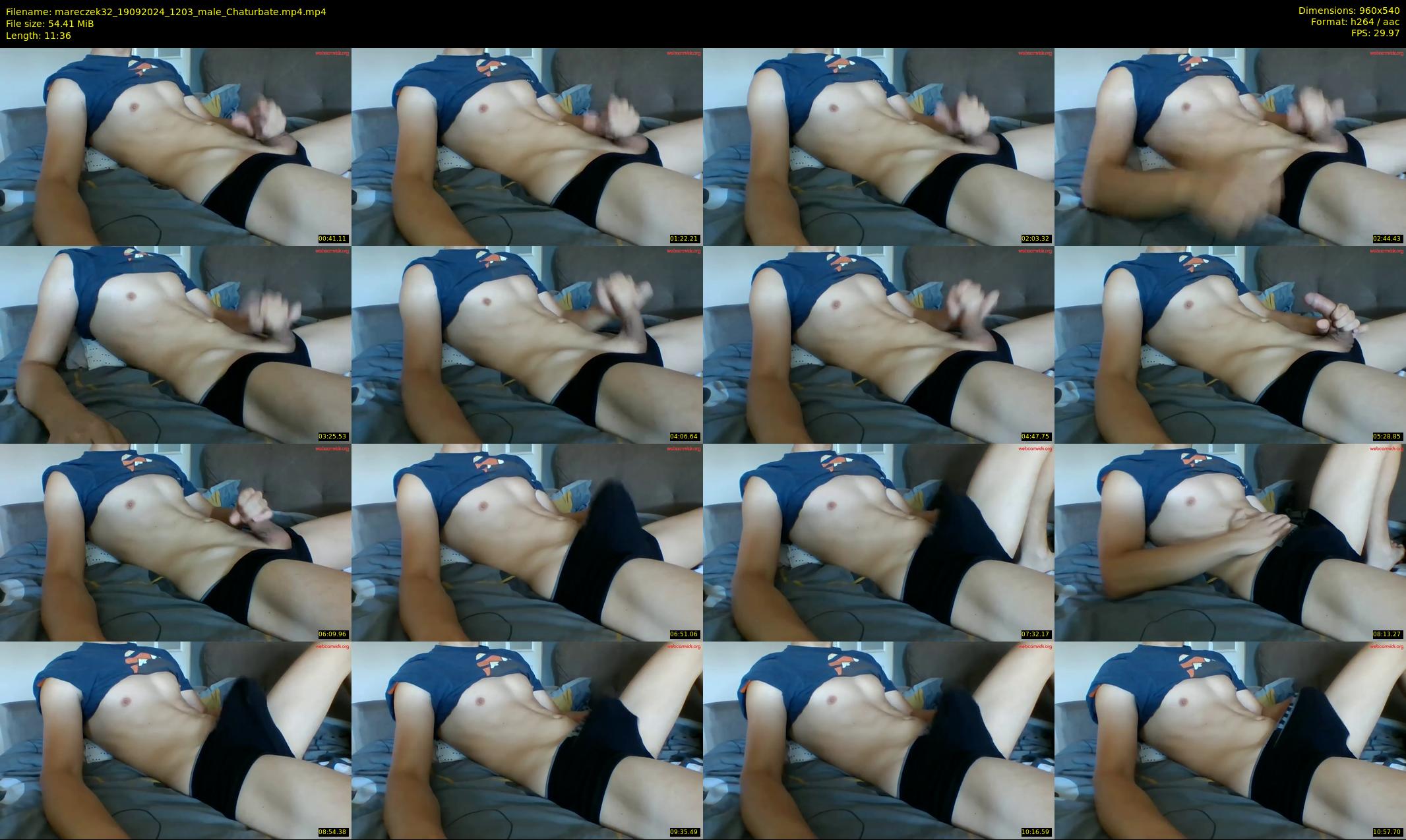 mareczek32 — 12 minute Chaturbate male cam show recording, 480p, Sep 19, 2024