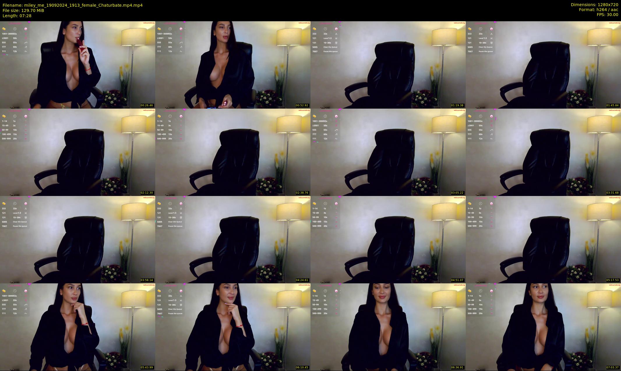 miley_me — 8 minute Chaturbate female cam show recording, 720p, Sep 19, 2024