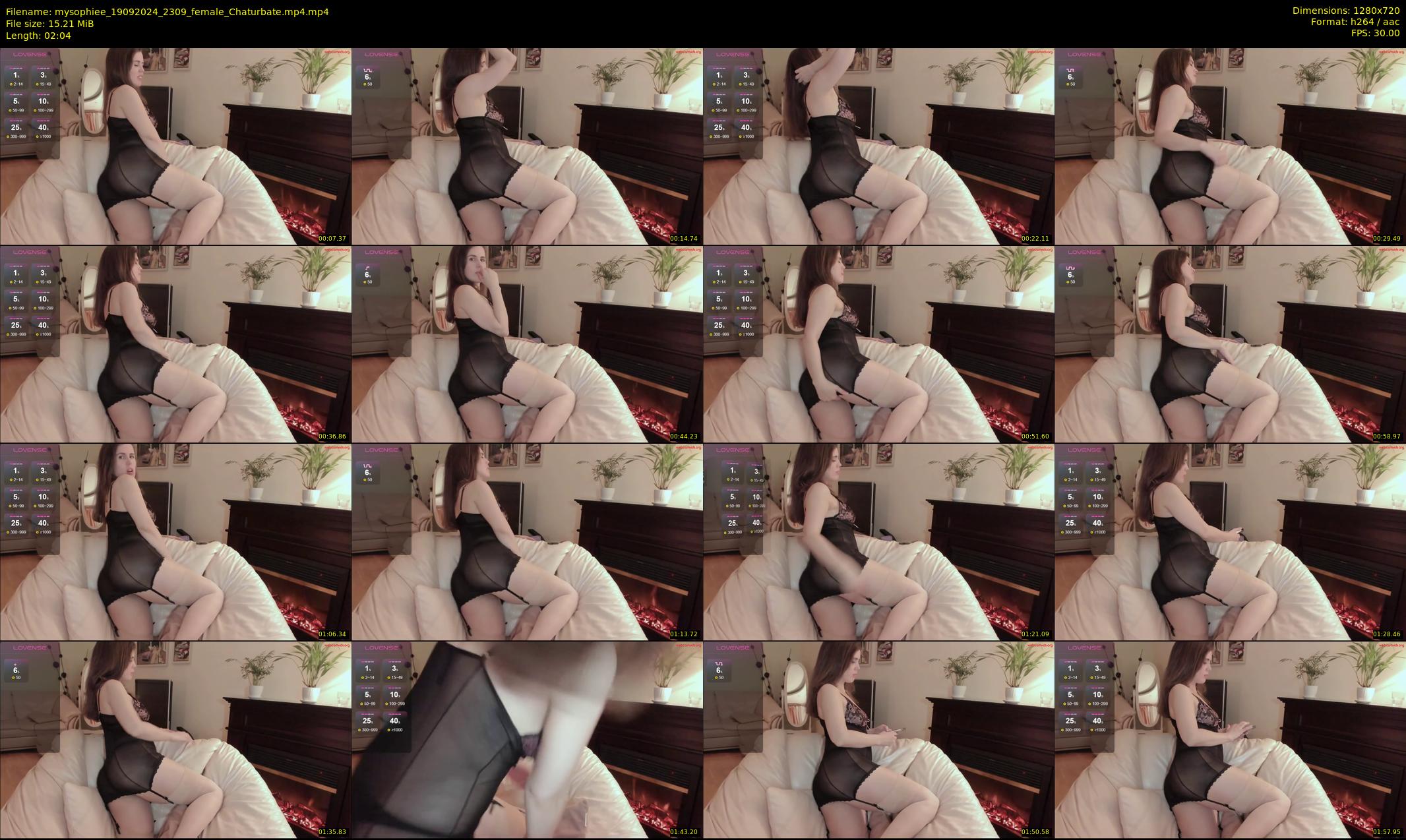 mysophiee — 3 minute Chaturbate female cam show recording, 720p, Sep 19, 2024