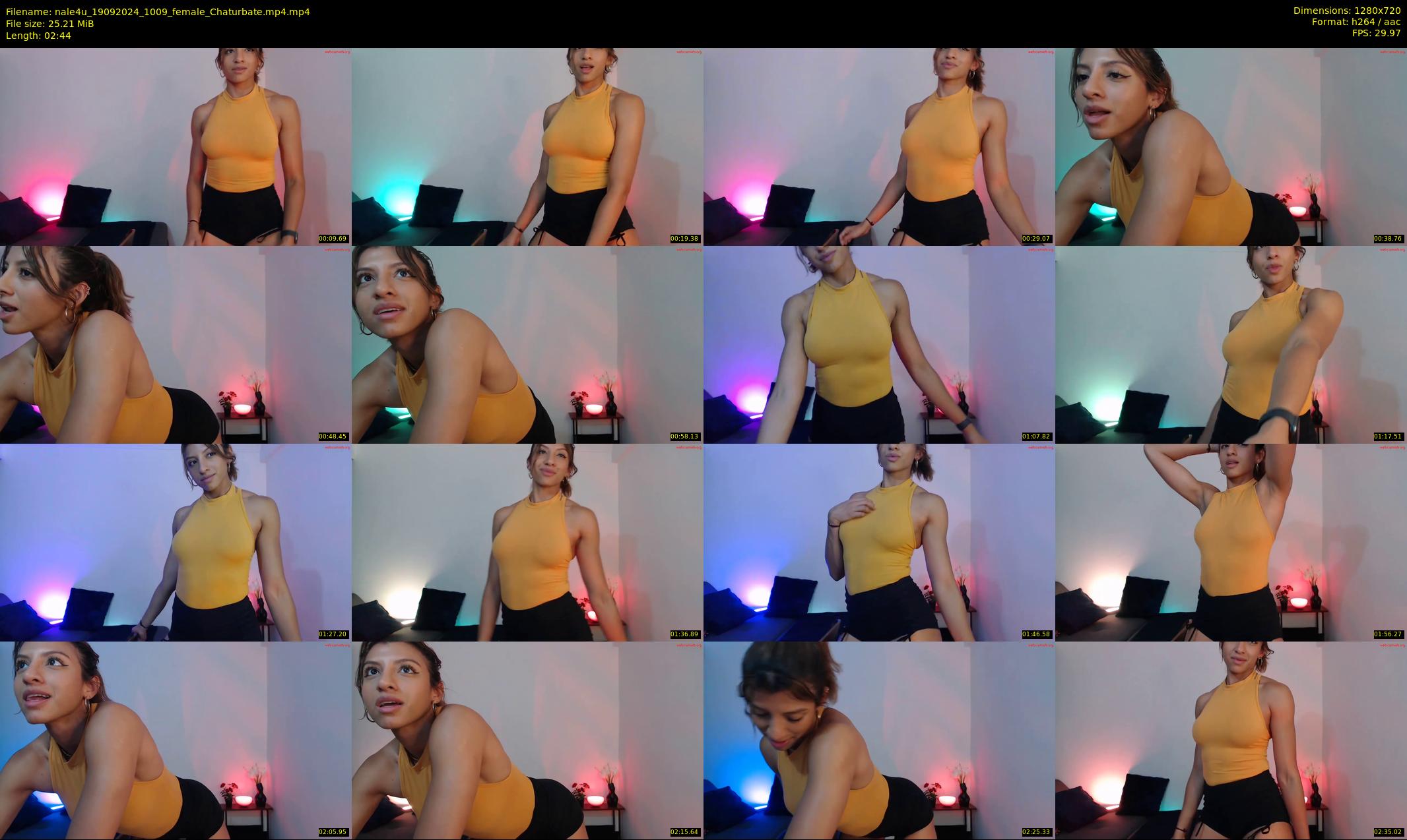 nale4u — 3 minute Chaturbate female cam show recording, 720p, Sep 19, 2024