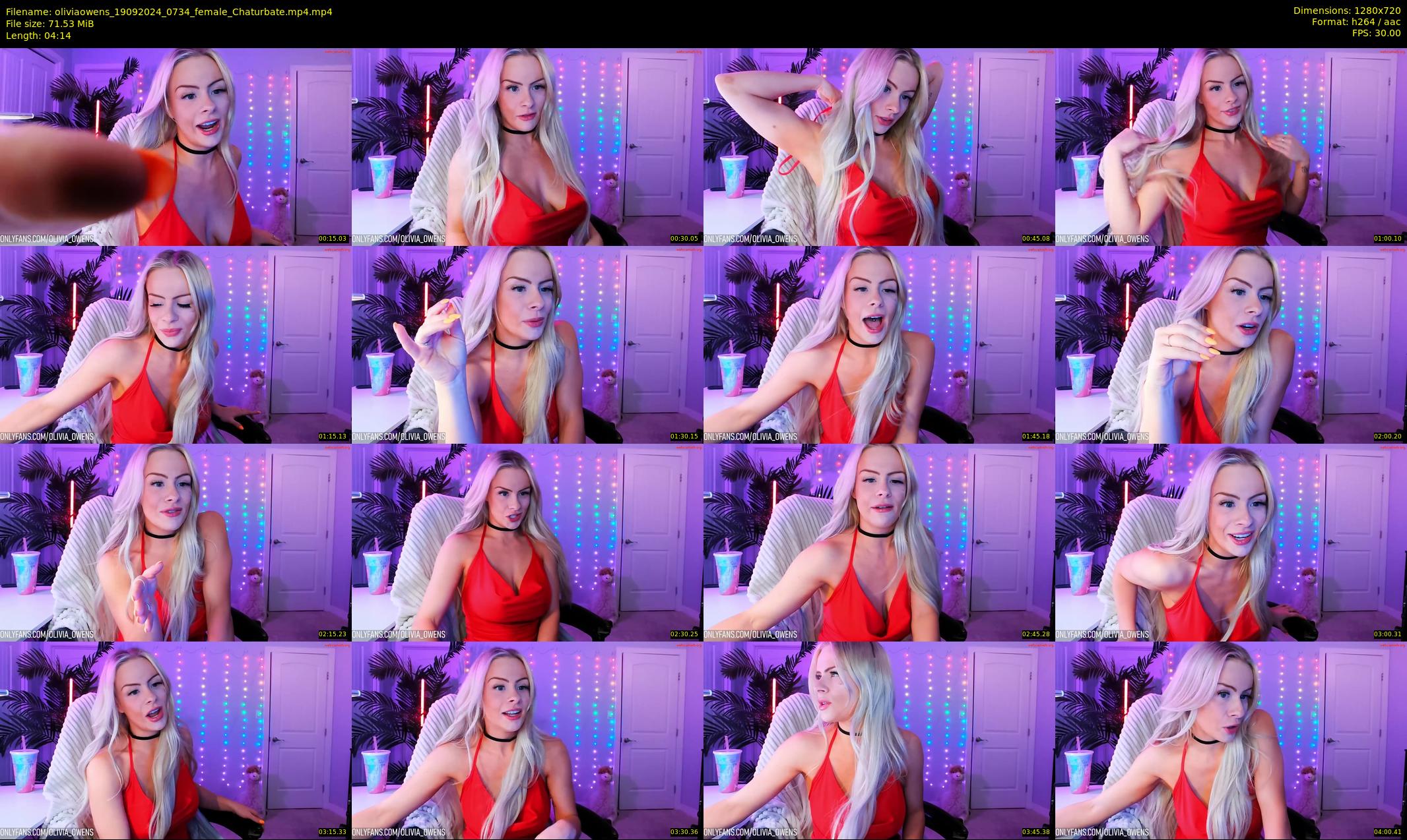 oliviaowens — 5 minute Chaturbate female cam show recording, 720p, Sep 19, 2024