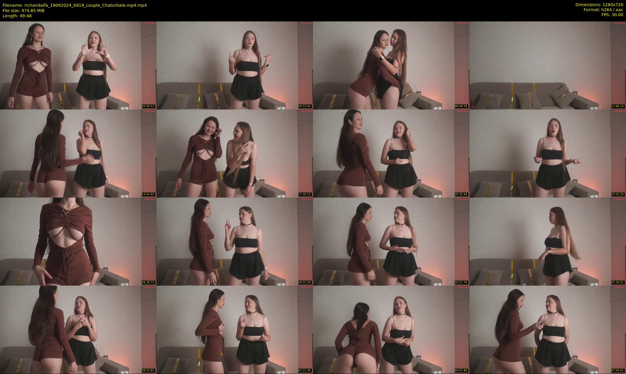 richandalfa — 50 minute Chaturbate couple cam show recording, 720p, Sep 19, 2024