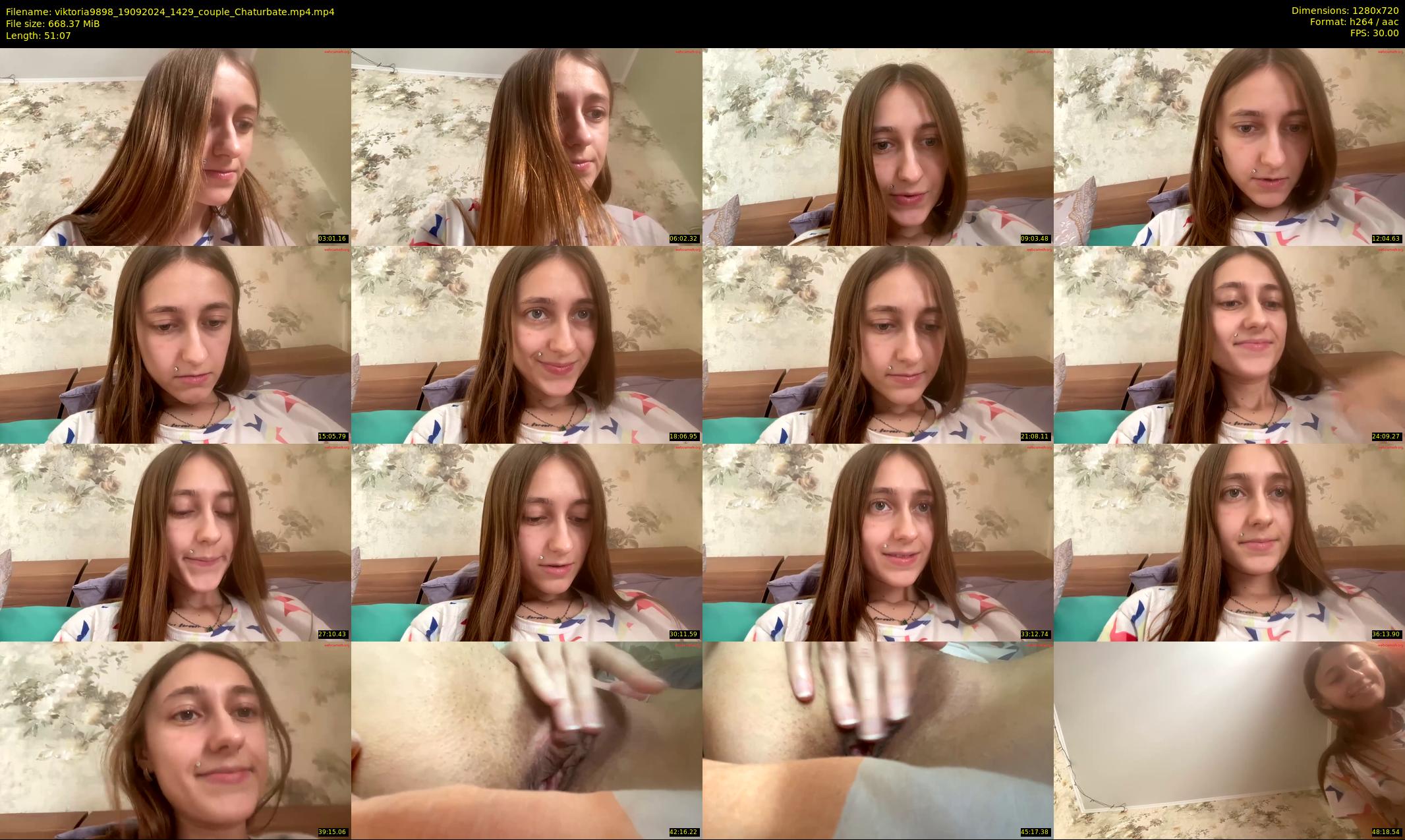viktoria9898 — 52 minute Chaturbate couple cam show recording, 720p, Sep 19, 2024