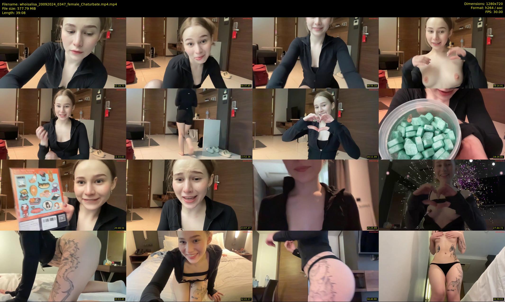 whoisalisa — 40 minute Chaturbate female cam show recording, 720p, Sep 20, 2024