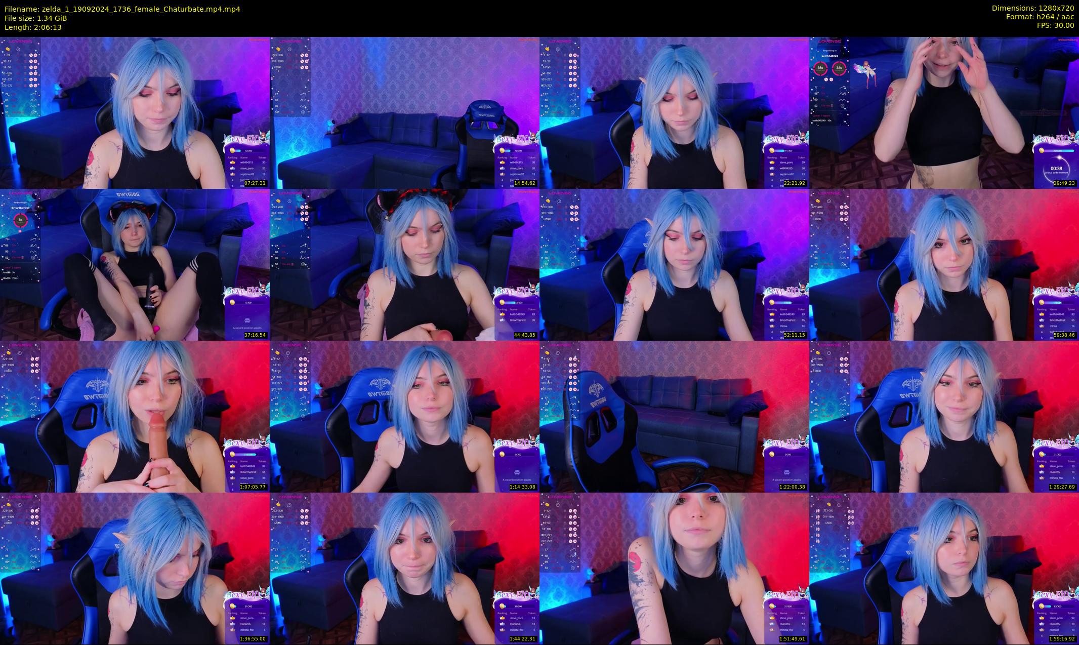 zelda_1 — 127 minute Chaturbate female cam show recording, 720p, Sep 19, 2024