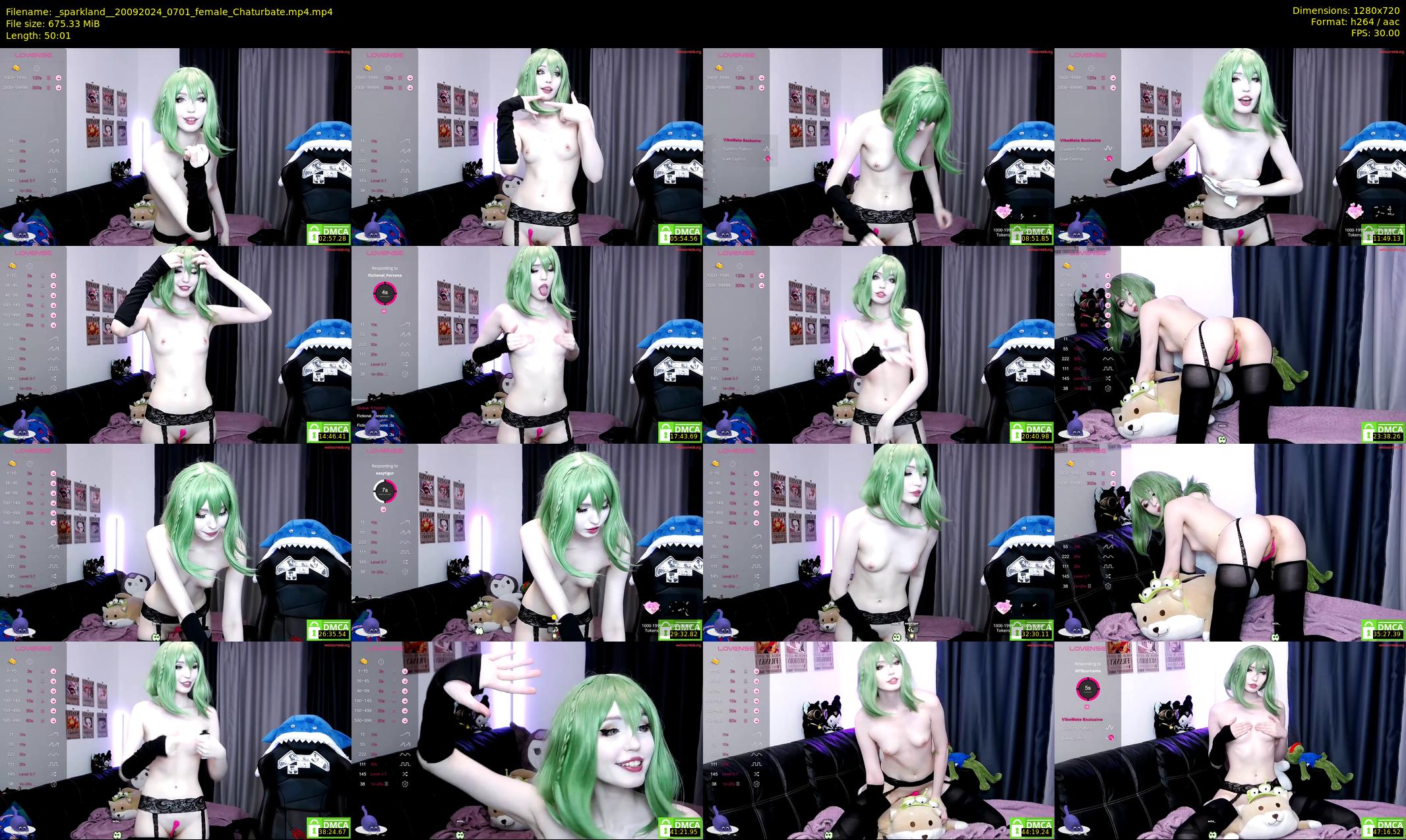 _sparkland_ — 51 minute Chaturbate female cam show recording, 720p, Sep 20, 2024
