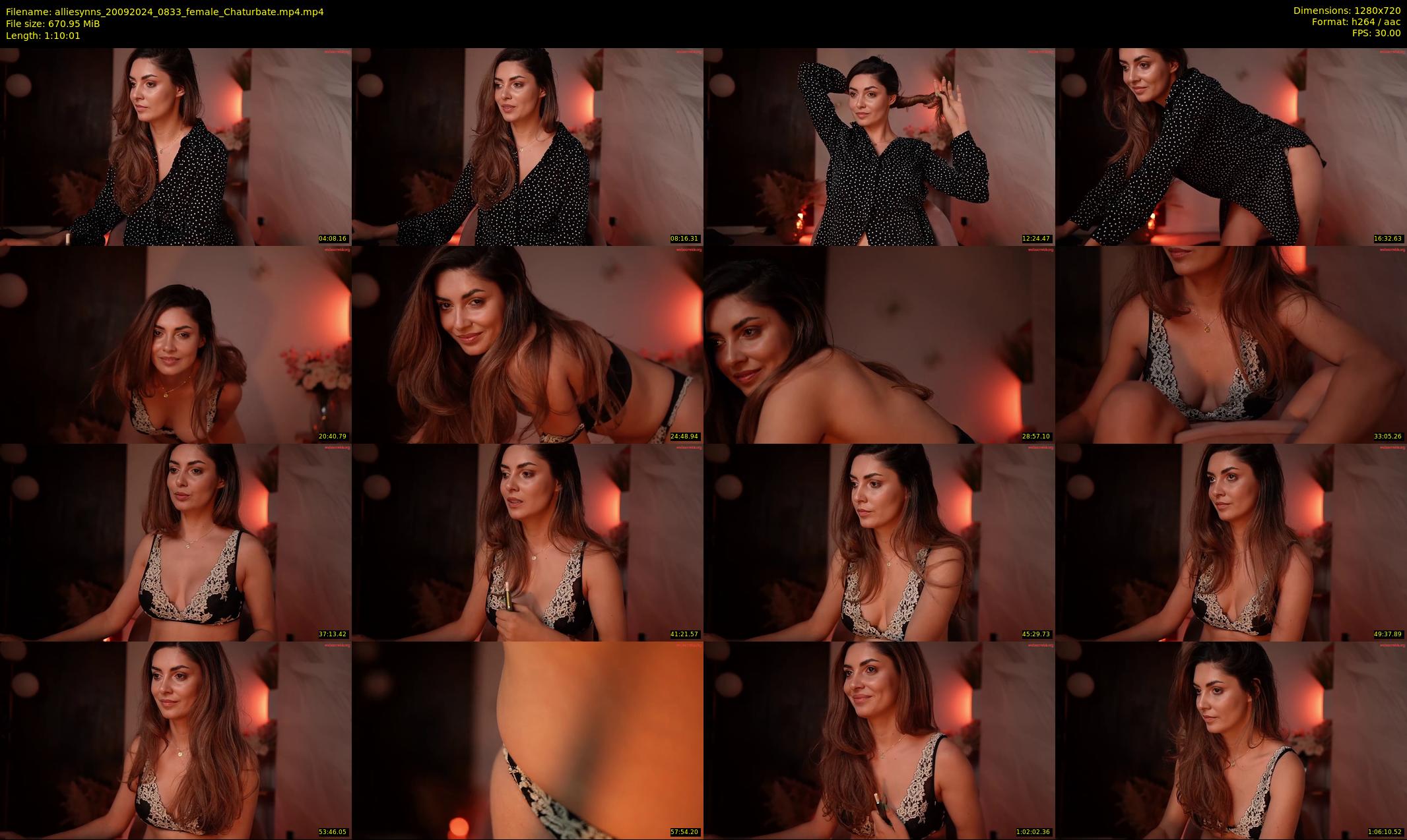 alliesynns — 71 minute Chaturbate female cam show recording, 720p, Sep 20, 2024