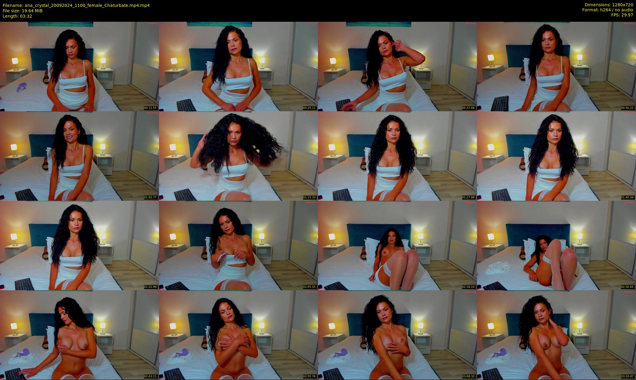 ana_crystal — 4 minute Chaturbate female cam show recording, 720p, Sep 20, 2024