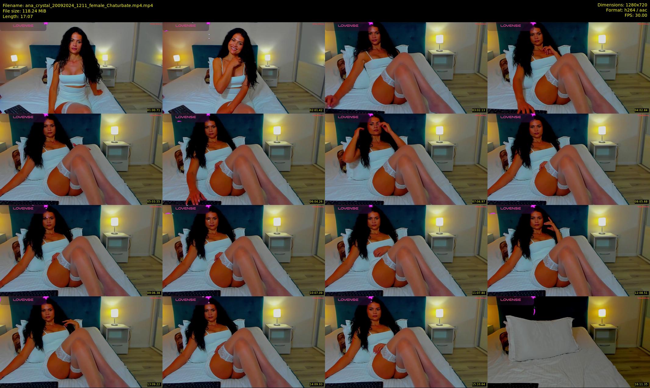 ana_crystal — 18 minute Chaturbate female cam show recording, 720p, Sep 20, 2024