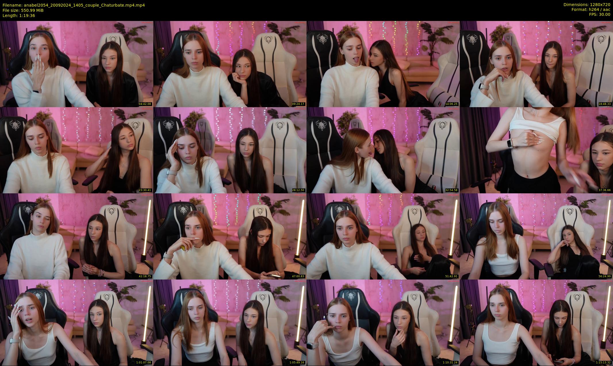 anabel2054 — 80 minute Chaturbate female cam show recording, 720p, Sep 20, 2024