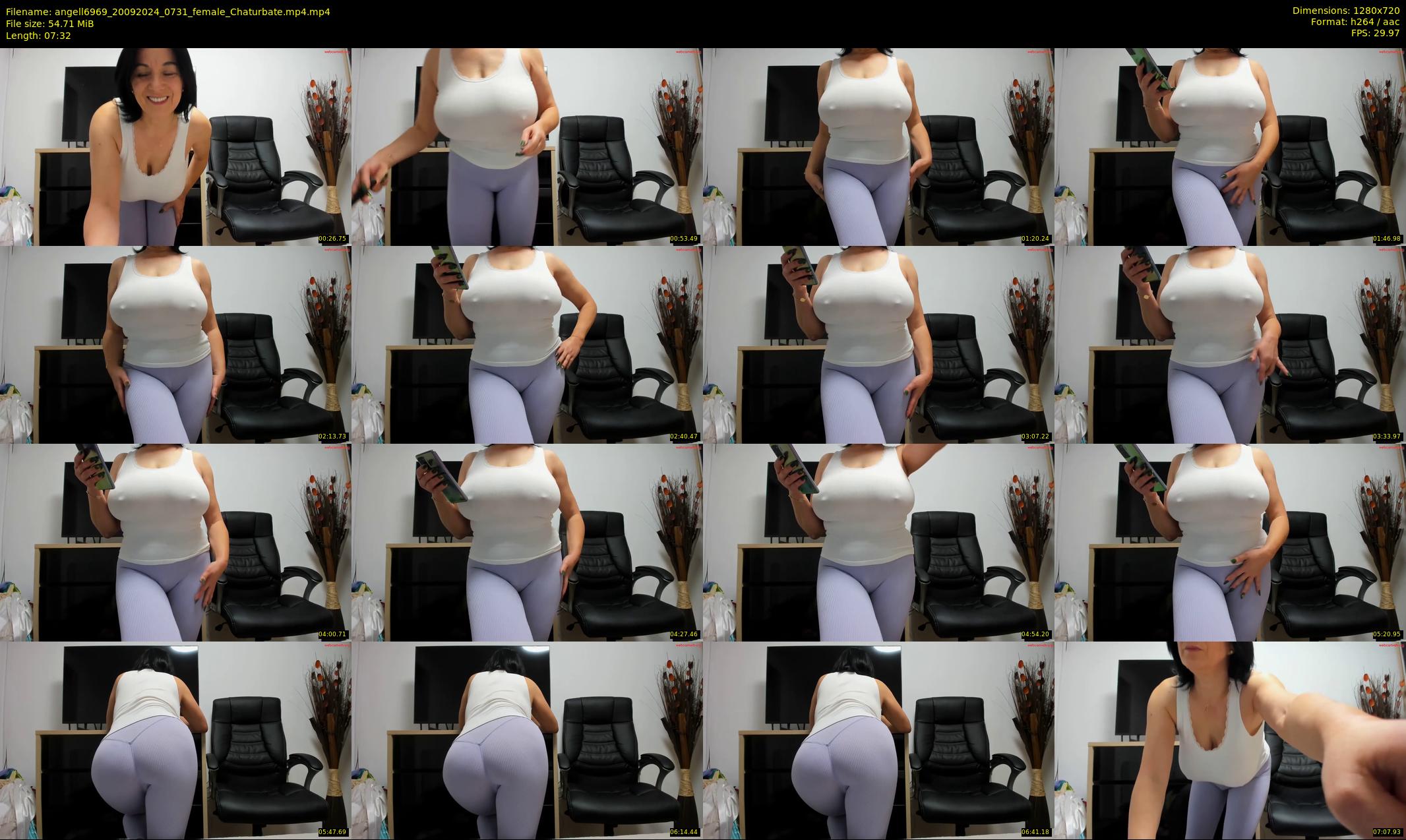 angell6969 — 8 minute Chaturbate female cam show recording, 720p, Sep 20, 2024