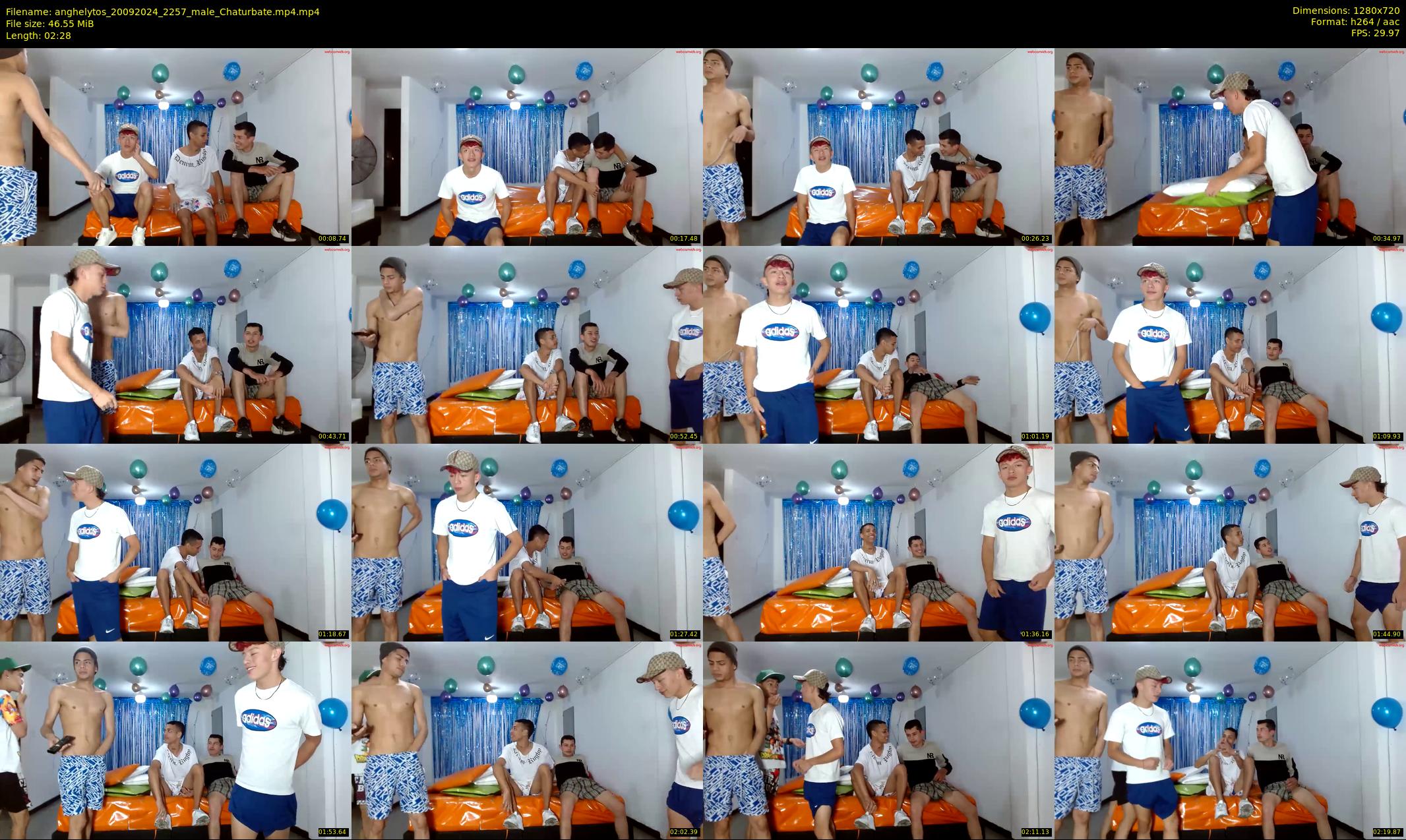 anghelytos — 3 minute Chaturbate male cam show recording, 720p, Sep 20, 2024