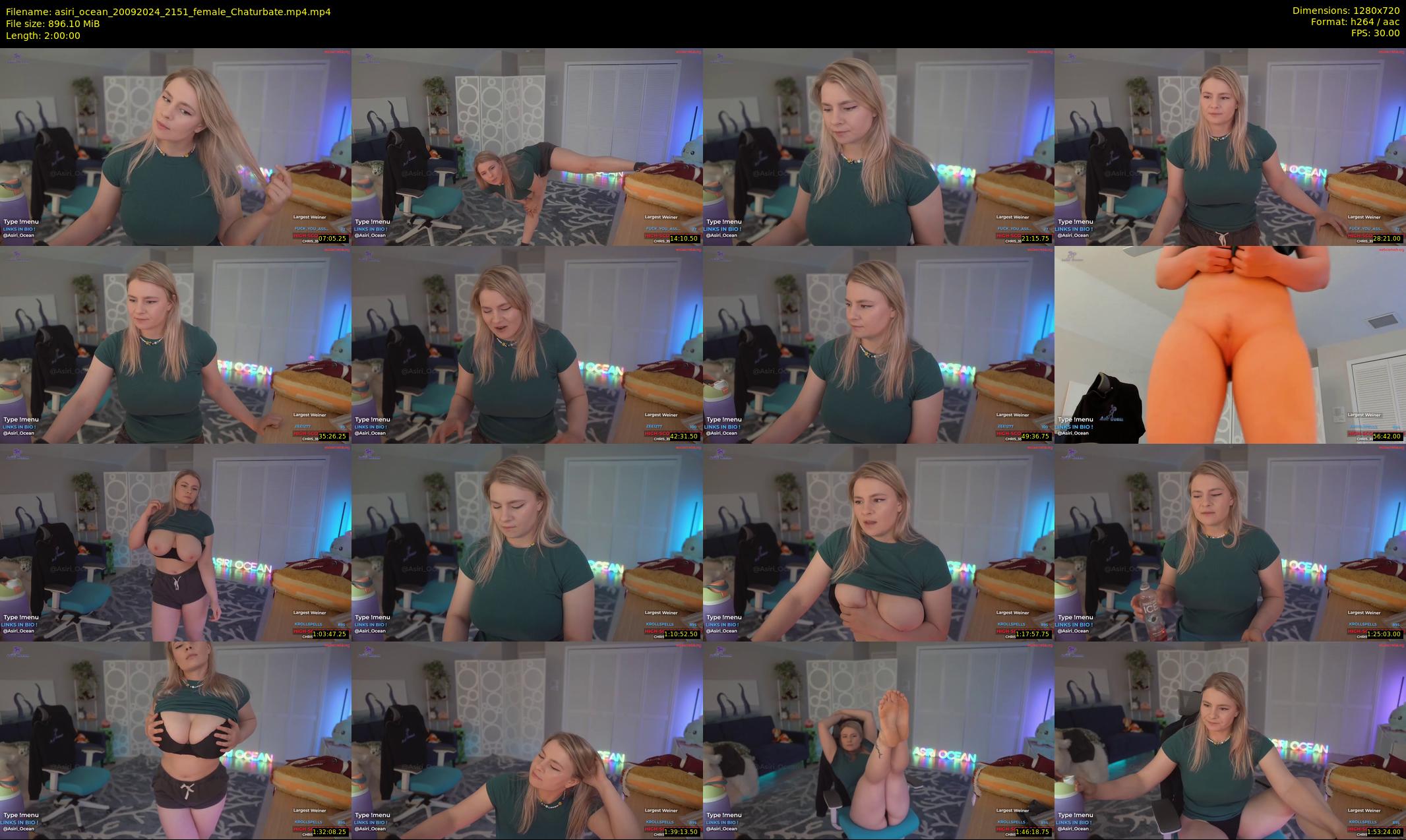 asiri_ocean — 120 minute Chaturbate female cam show recording, 720p, Sep 20, 2024
