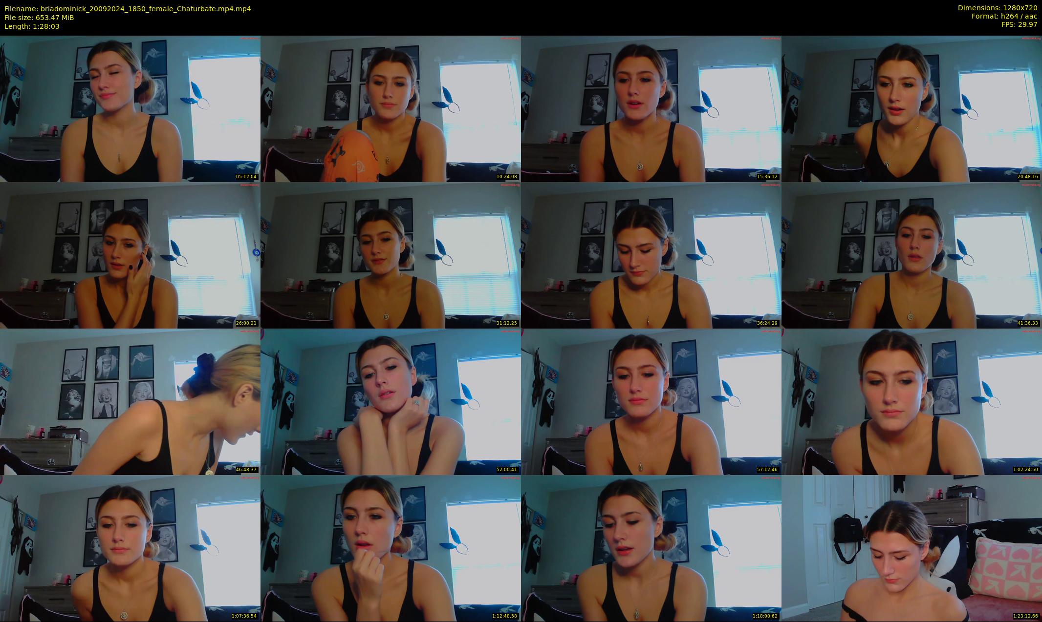 briadominick — 89 minute Chaturbate couple cam show recording, 720p, Sep 20, 2024