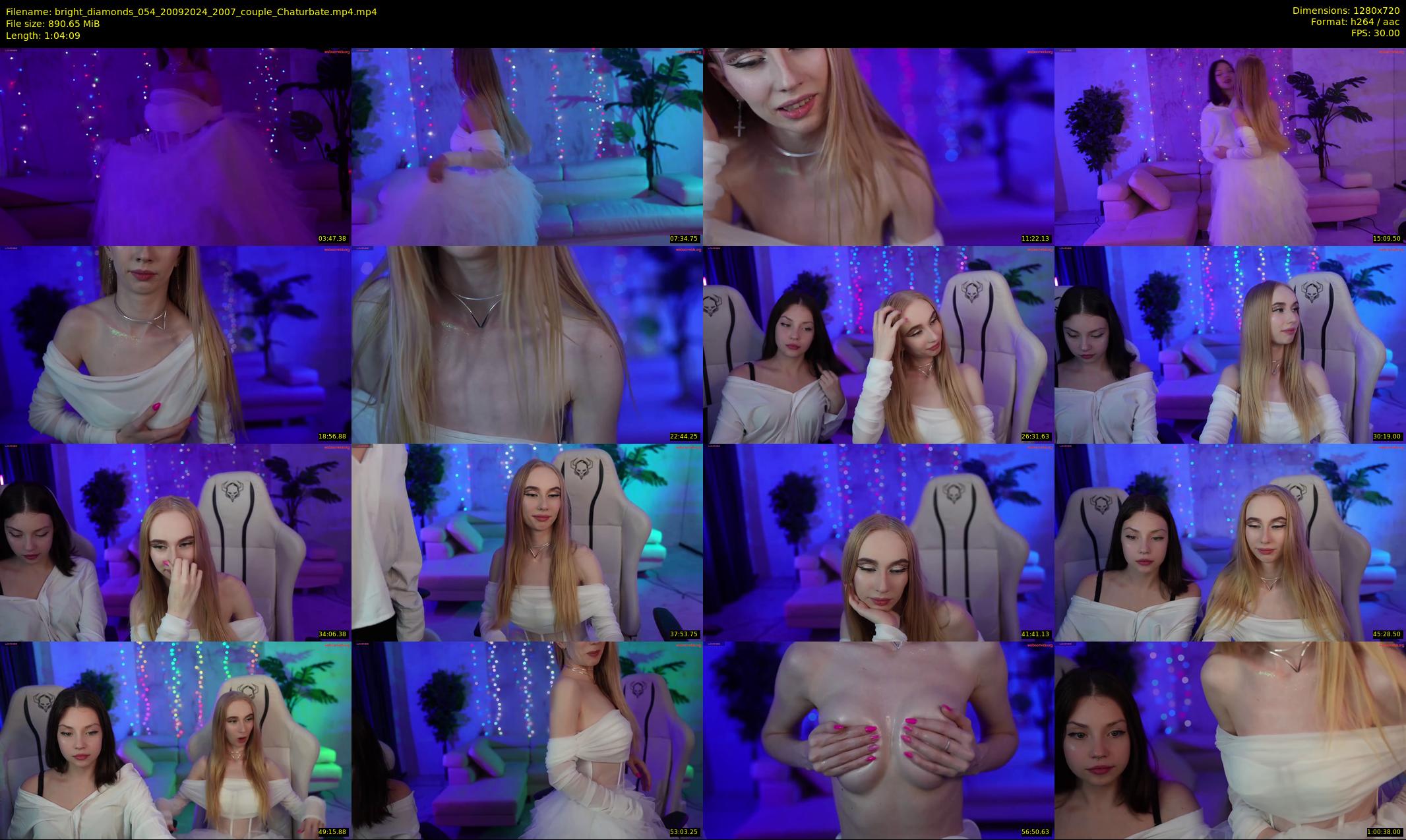 bright_diamonds_054 — 65 minute Chaturbate couple cam show recording, 720p, Sep 20, 2024