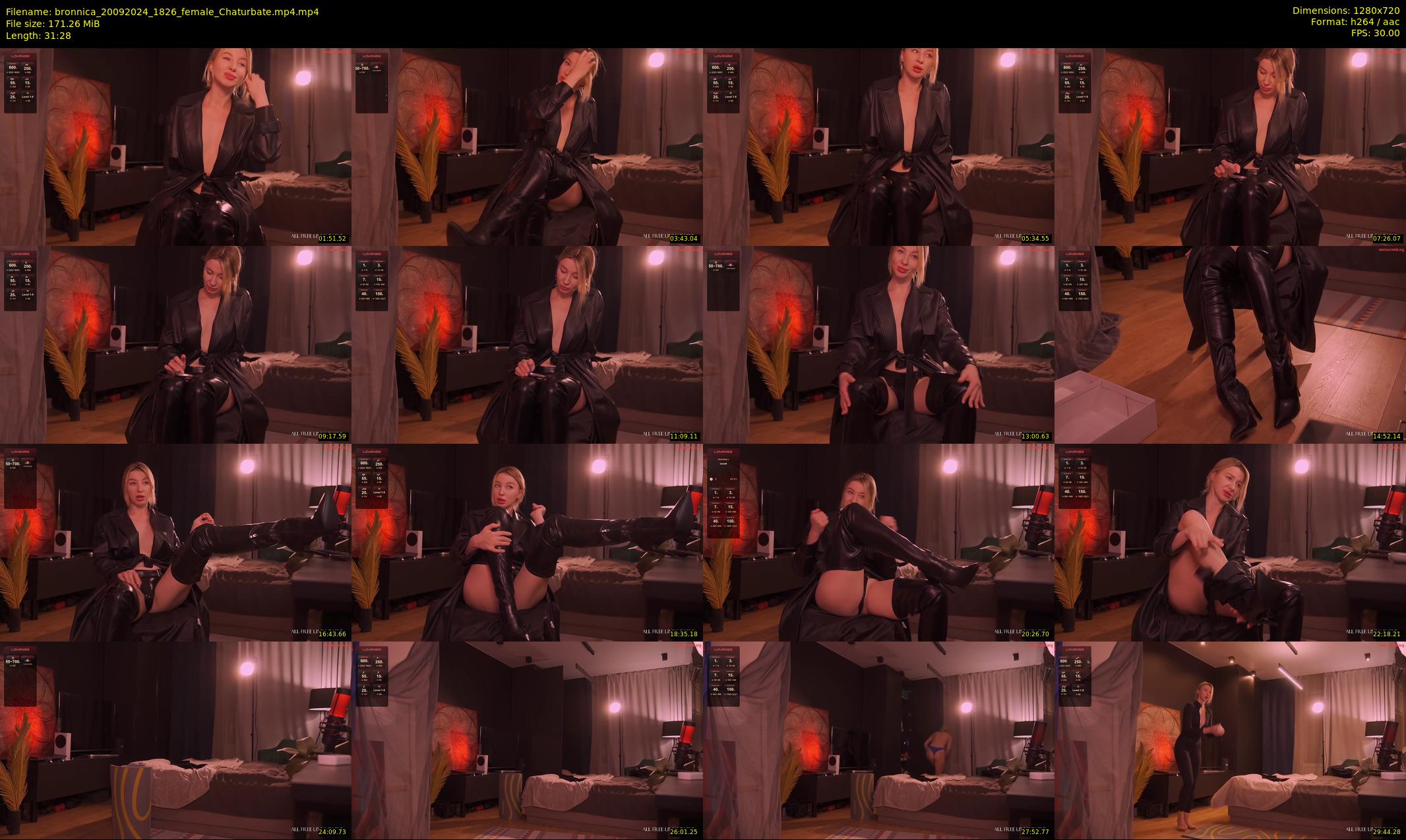 bronnica — 32 minute Chaturbate female cam show recording, 720p, Sep 20, 2024