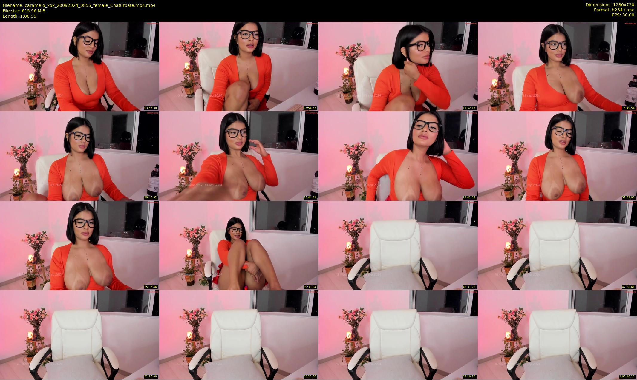 caramelo_xox — 67 minute Chaturbate female cam show recording, 720p, Sep 20, 2024