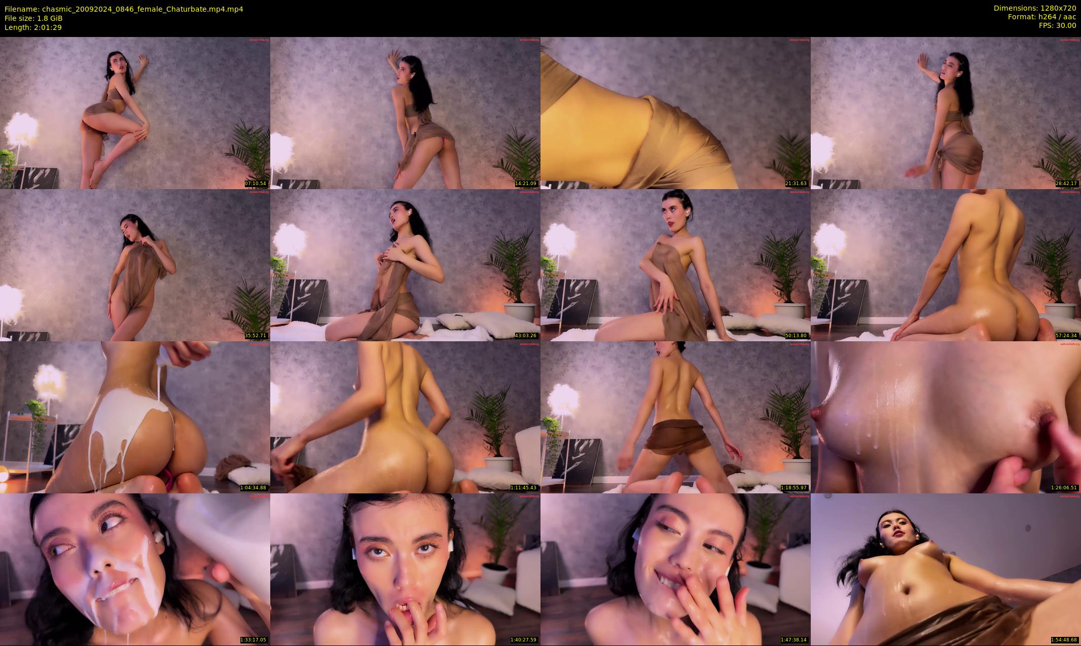 chasmic — 122 minute Chaturbate female cam show recording, 720p, Sep 20, 2024