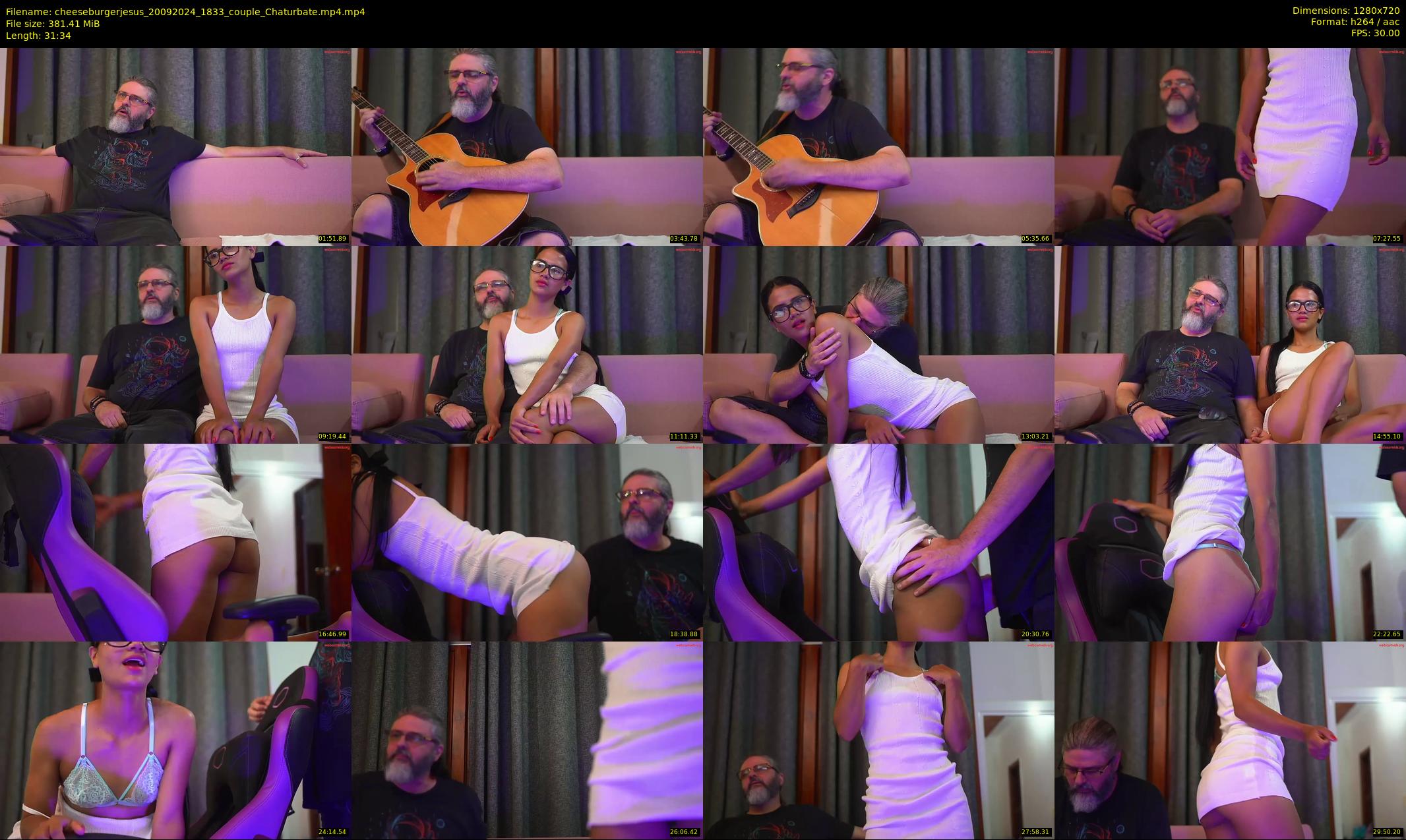 cheeseburgerjesus — 32 minute Chaturbate couple cam show recording, 720p, Sep 20, 2024
