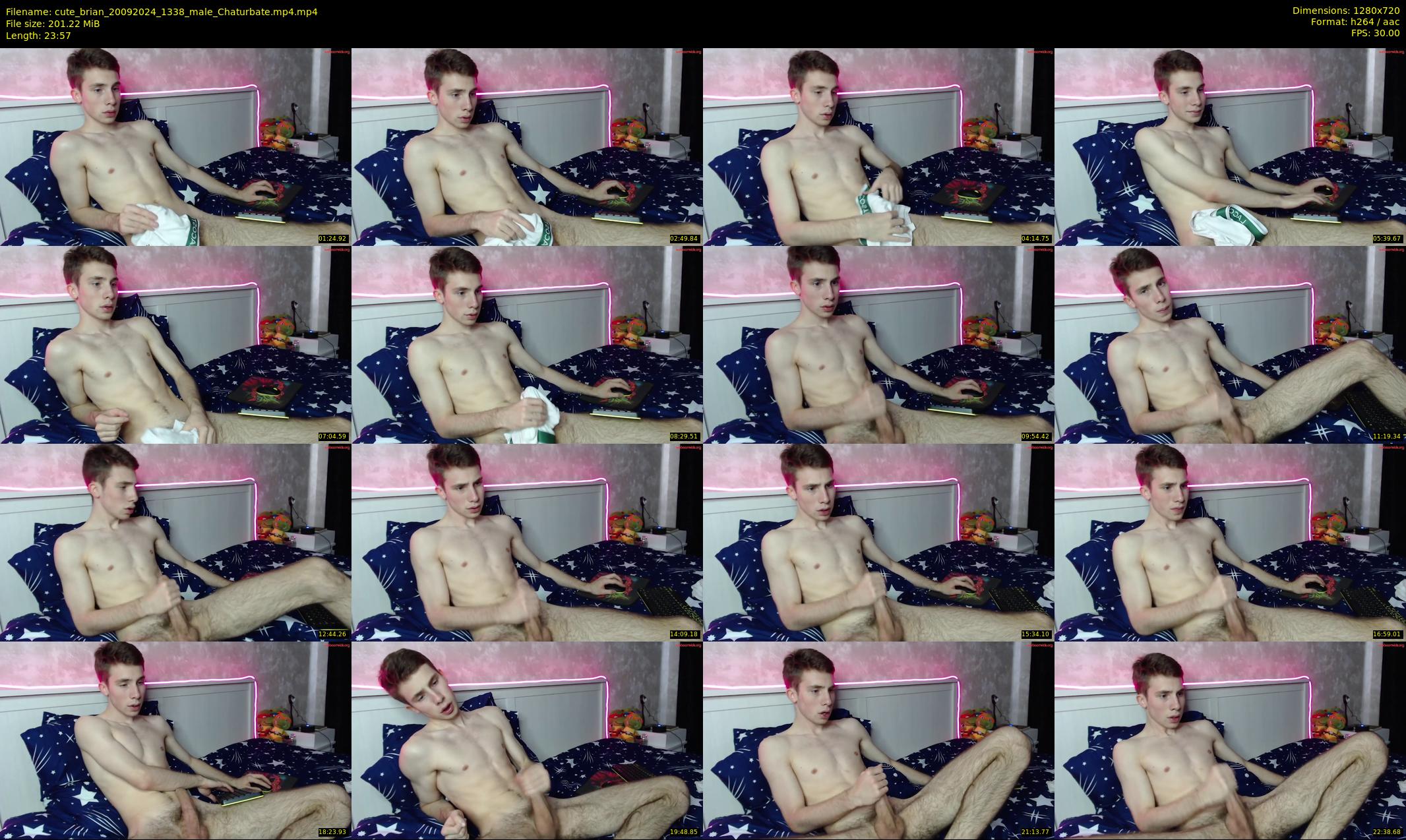 cute_brian — 24 minute Chaturbate male cam show recording, 720p, Sep 20, 2024