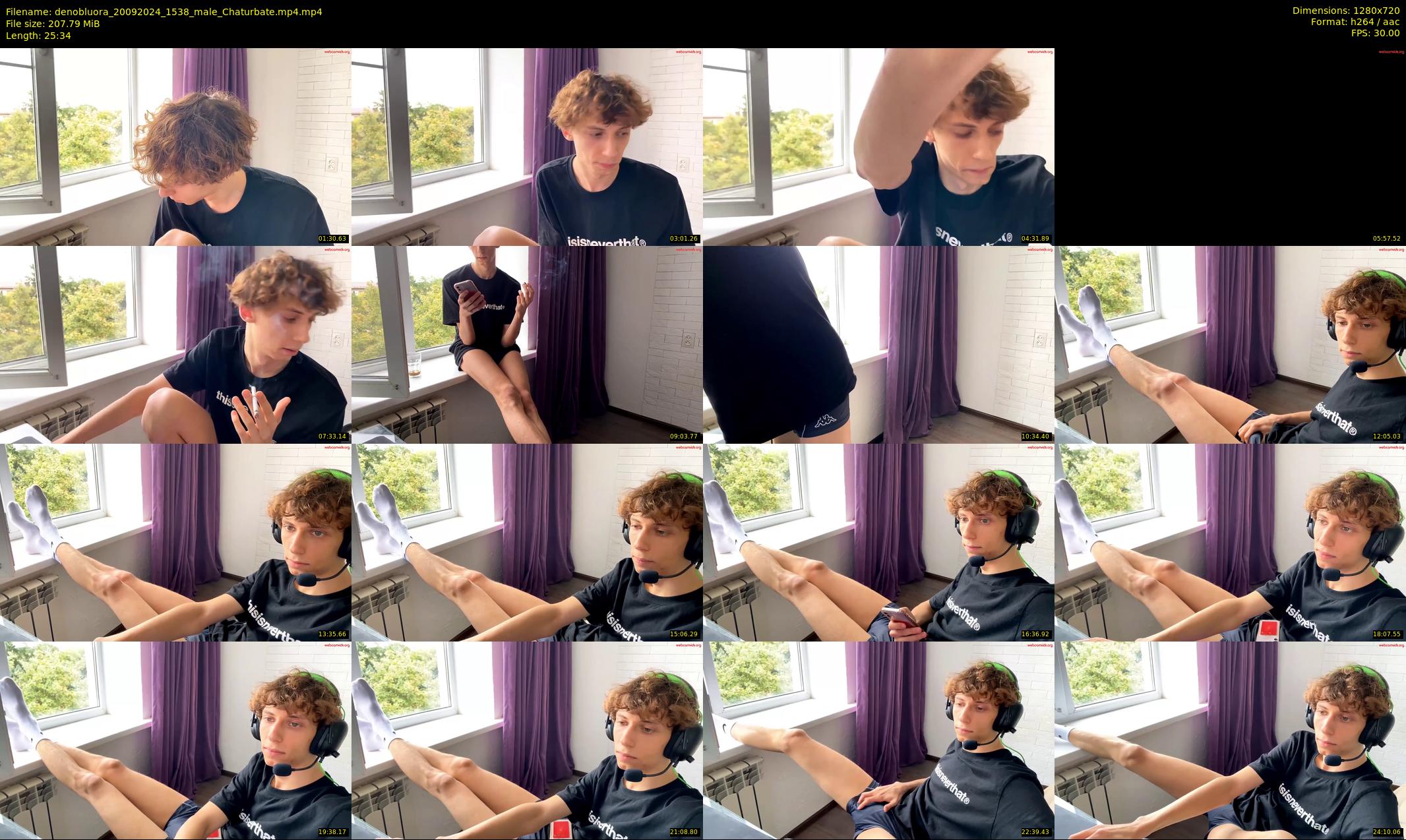 denobluora — 26 minute Chaturbate male cam show recording, 720p, Sep 20, 2024