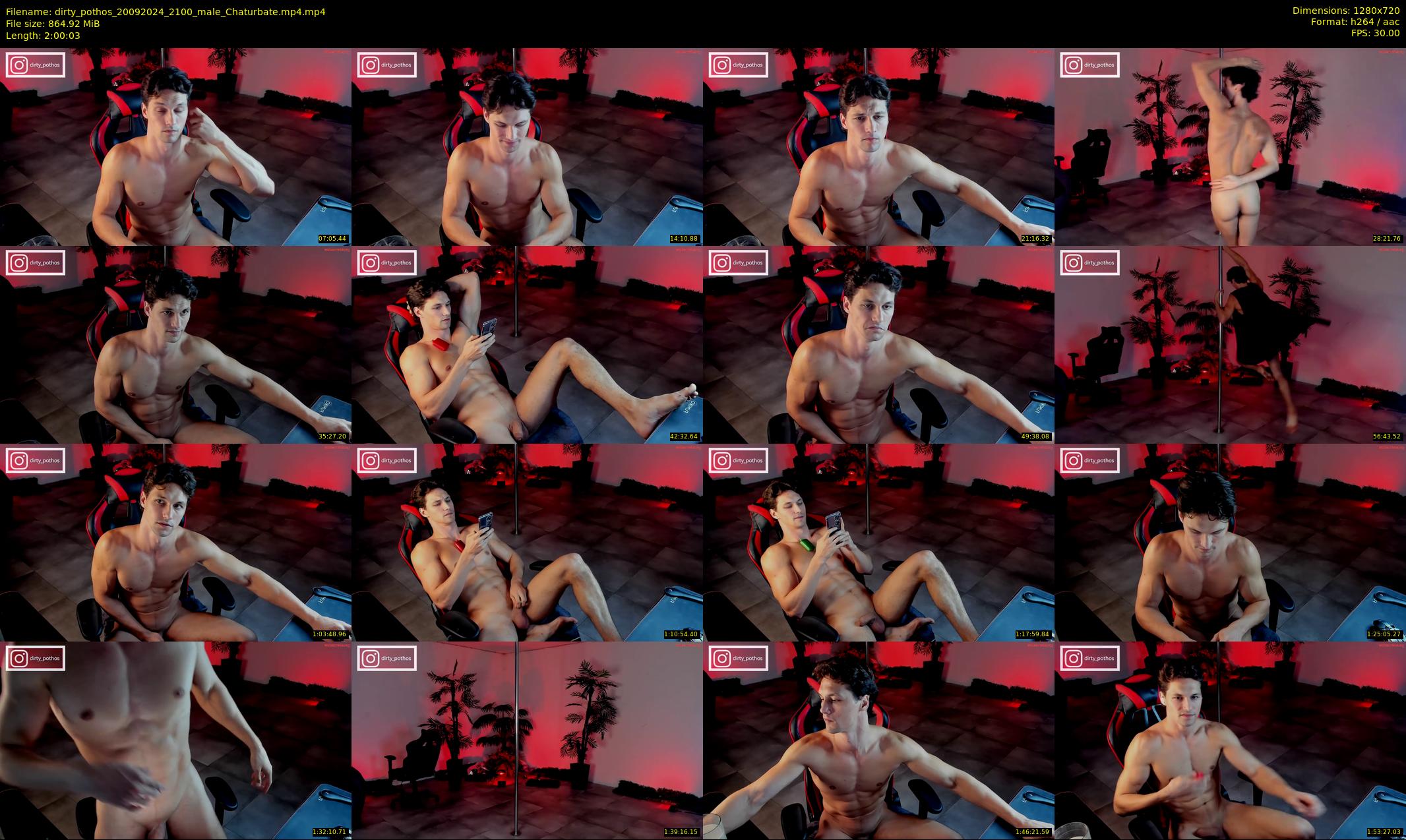 dirty_pothos — 121 minute Chaturbate male cam show recording, 720p, Sep 20, 2024