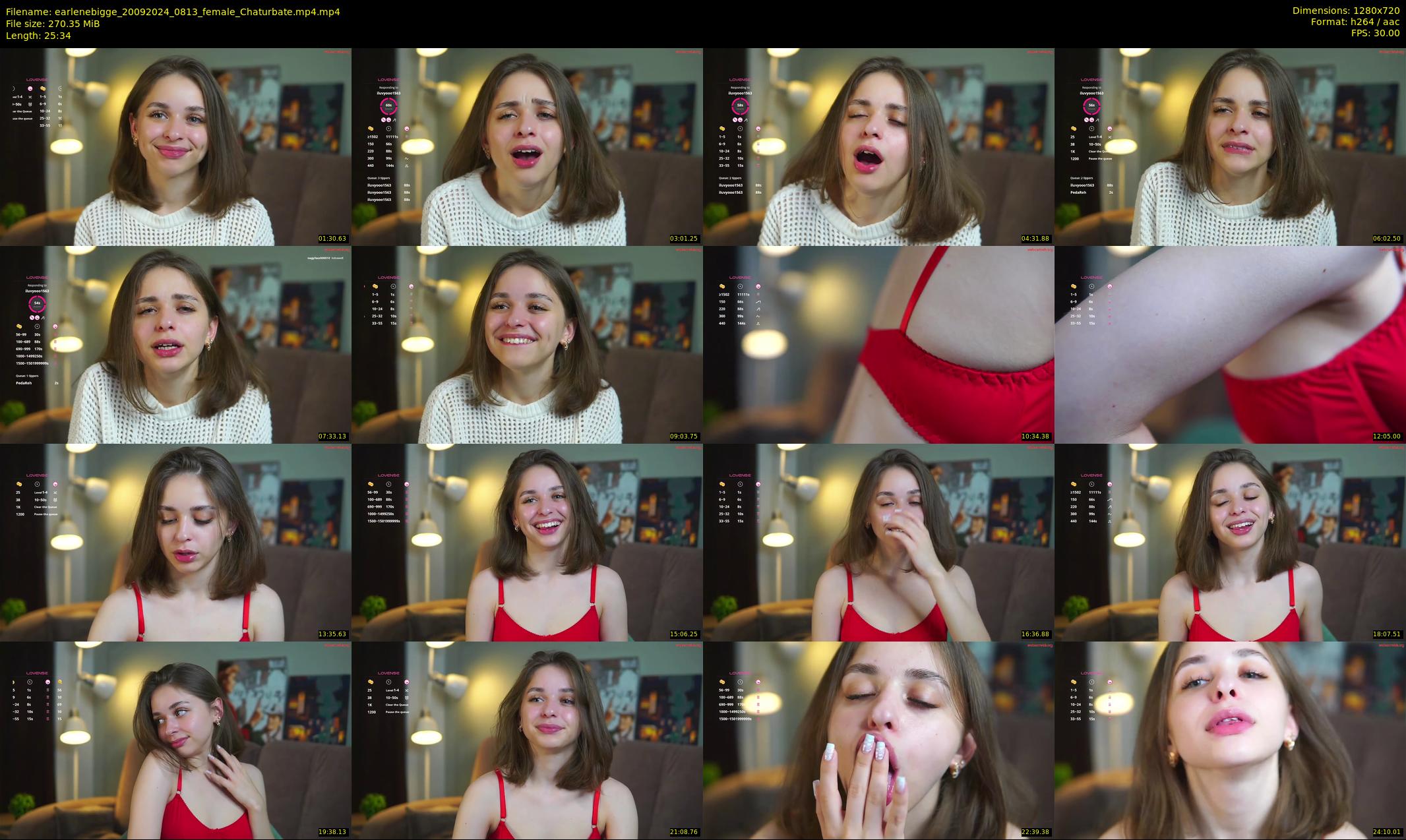 earlenebigge — 26 minute Chaturbate female cam show recording, 720p, Sep 20, 2024