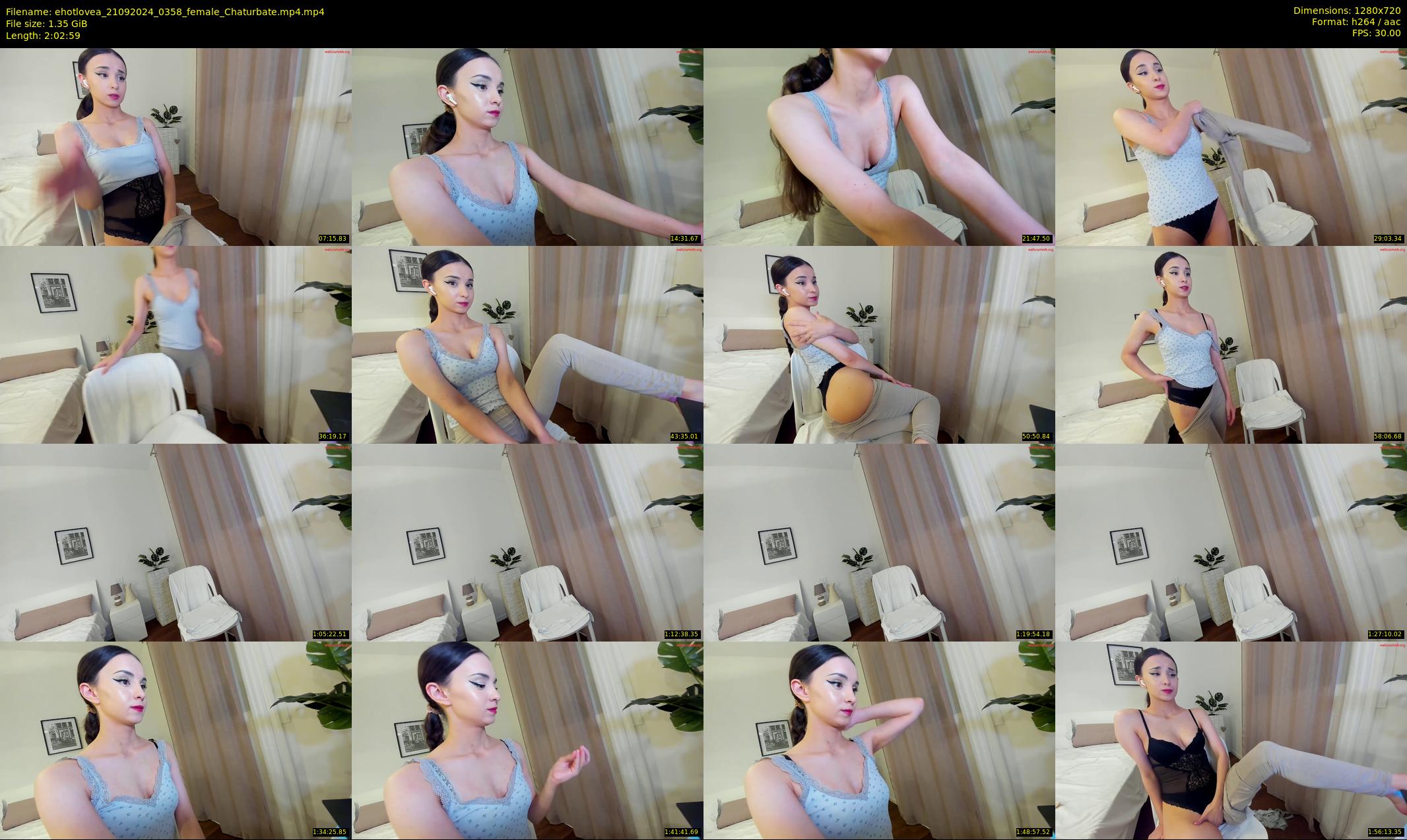ehotlovea — 123 minute Chaturbate female cam show recording, 720p, Sep 21, 2024
