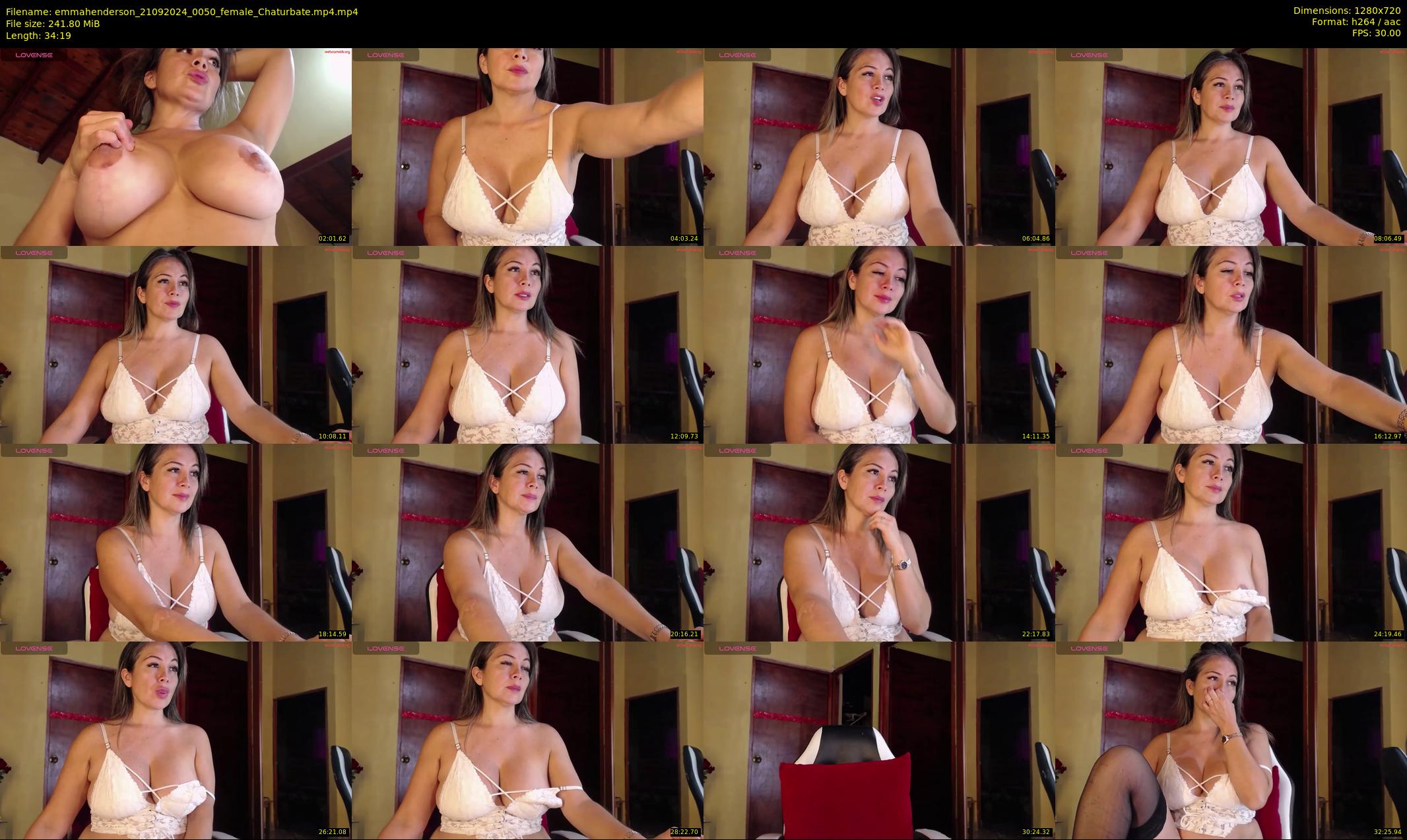 emmahenderson — 35 minute Chaturbate female cam show recording, 720p, Sep 21, 2024