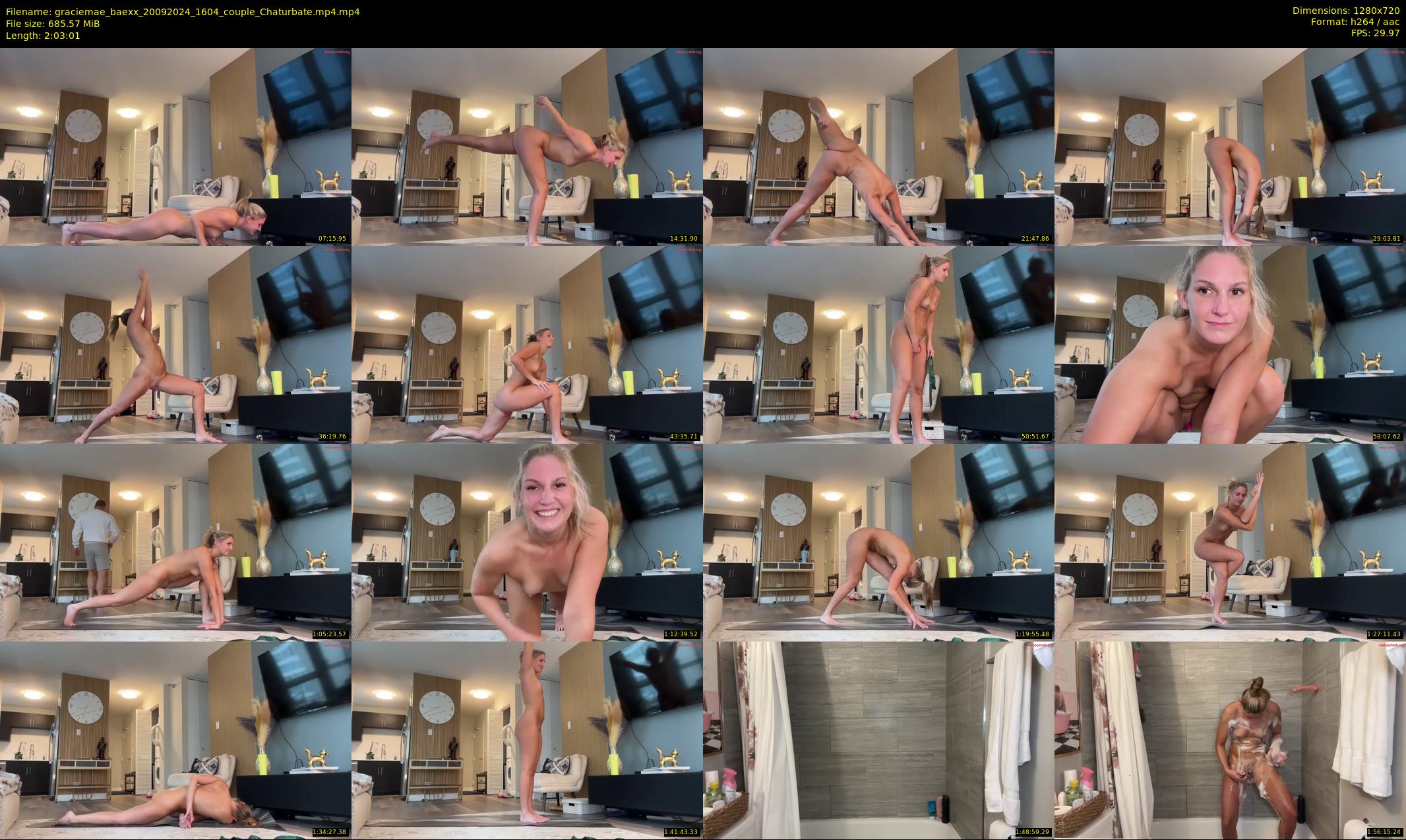 graciemae_baexx — 124 minute Chaturbate female cam show recording, 720p, Sep 20, 2024