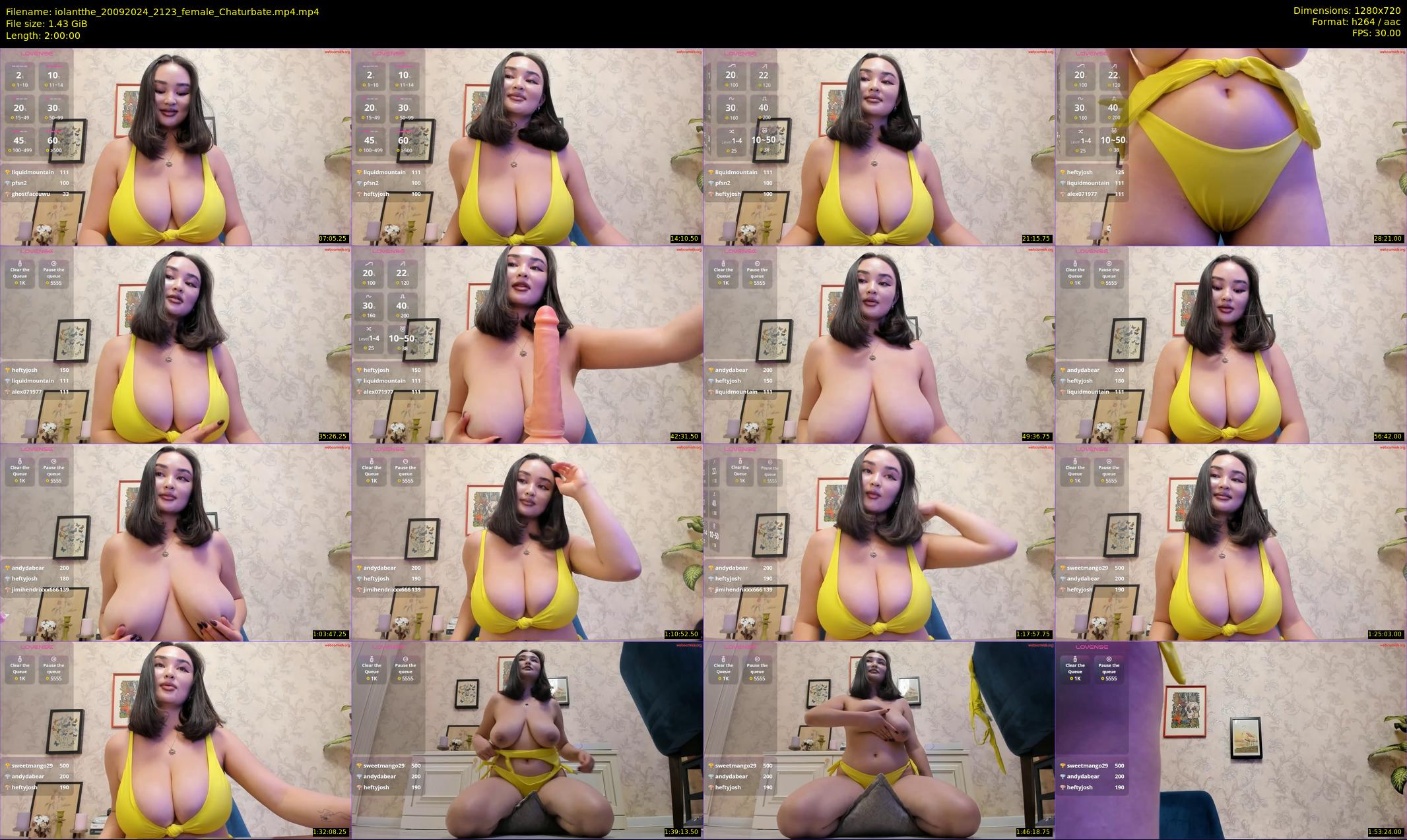 iolantthe — 120 minute Chaturbate female cam show recording, 720p, Sep 20, 2024