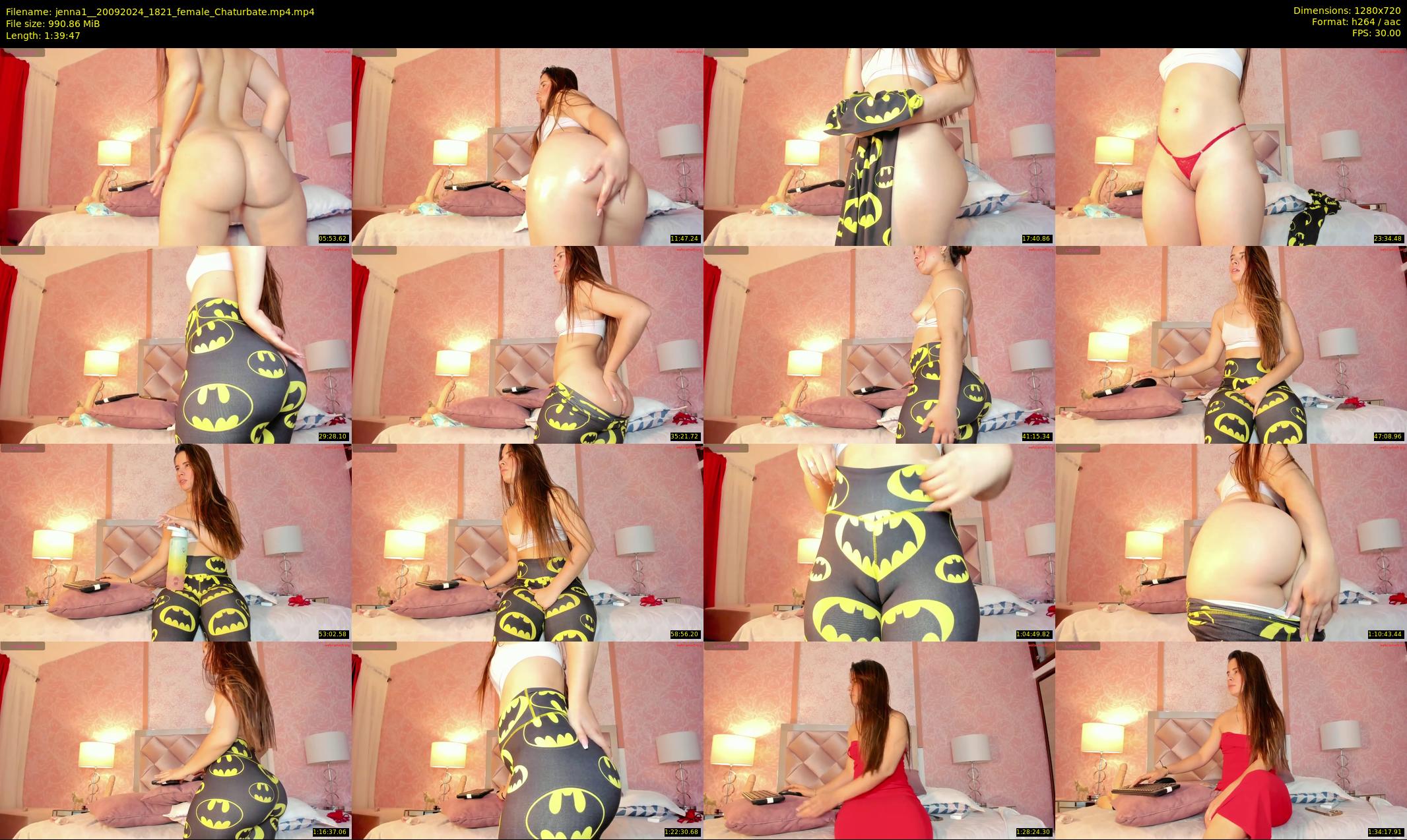 jenna1_ — 100 minute Chaturbate female cam show recording, 720p, Sep 20, 2024