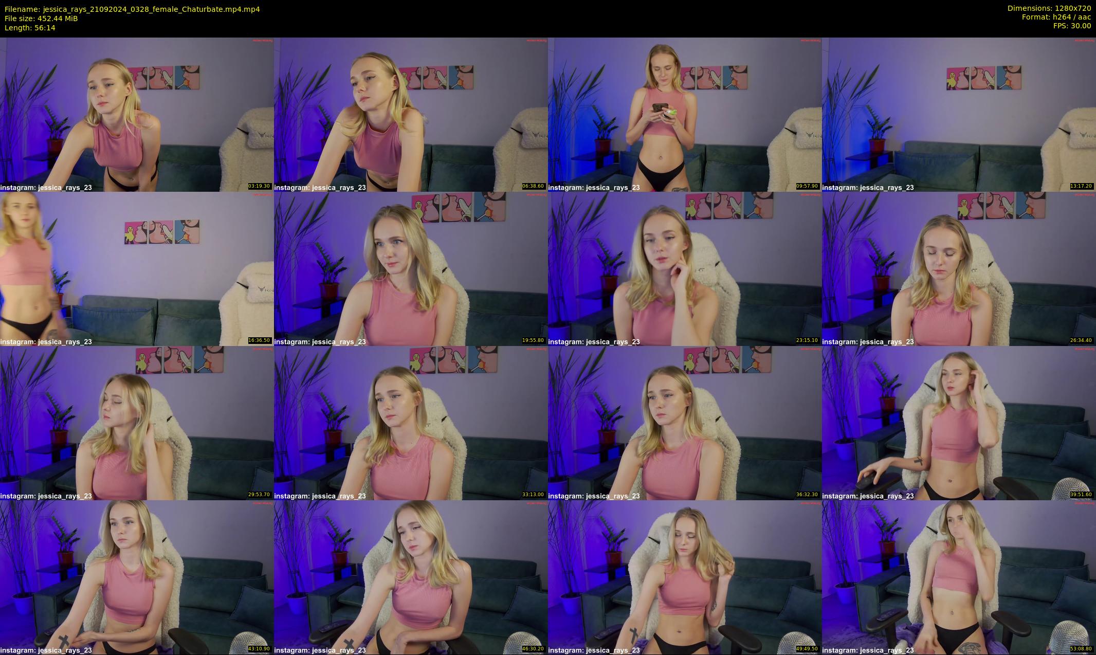 jessica_rays — 57 minute Chaturbate couple cam show recording, 720p, Sep 21, 2024