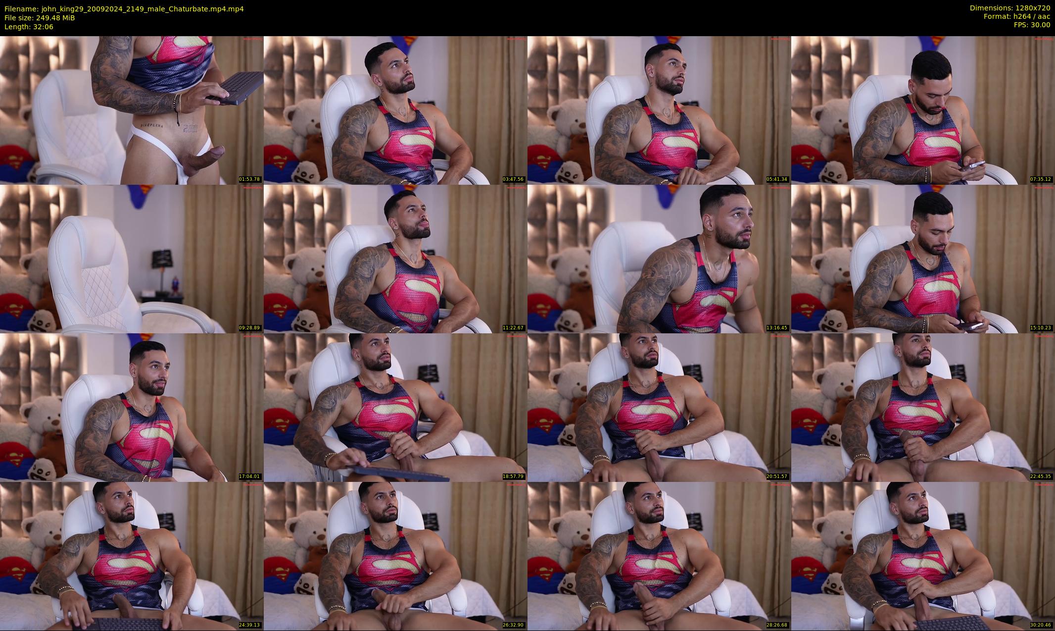 john_king29 — 33 minute Chaturbate male cam show recording, 720p, Sep 20, 2024