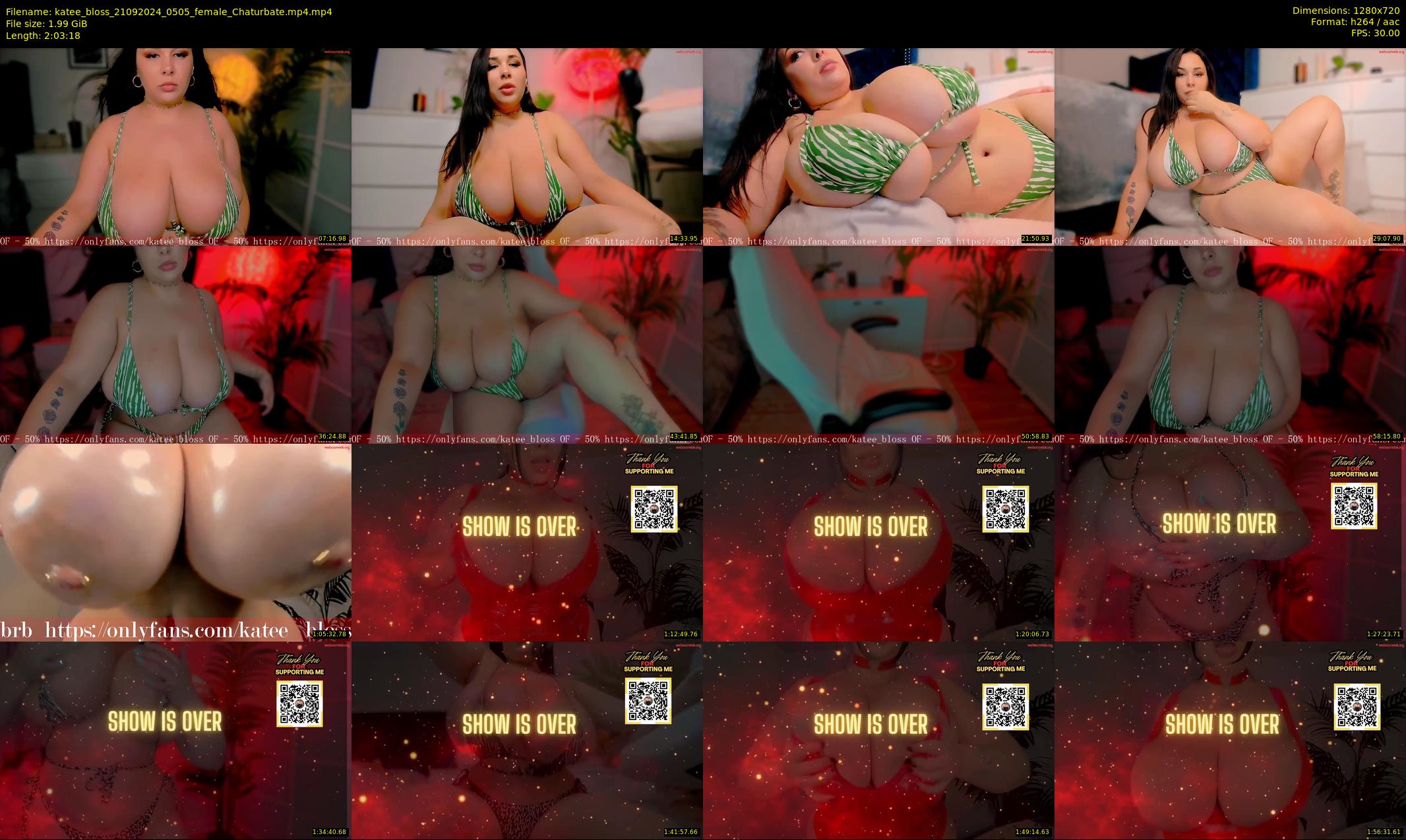 katee_bloss — 124 minute Chaturbate female cam show recording, 720p, Sep 21, 2024