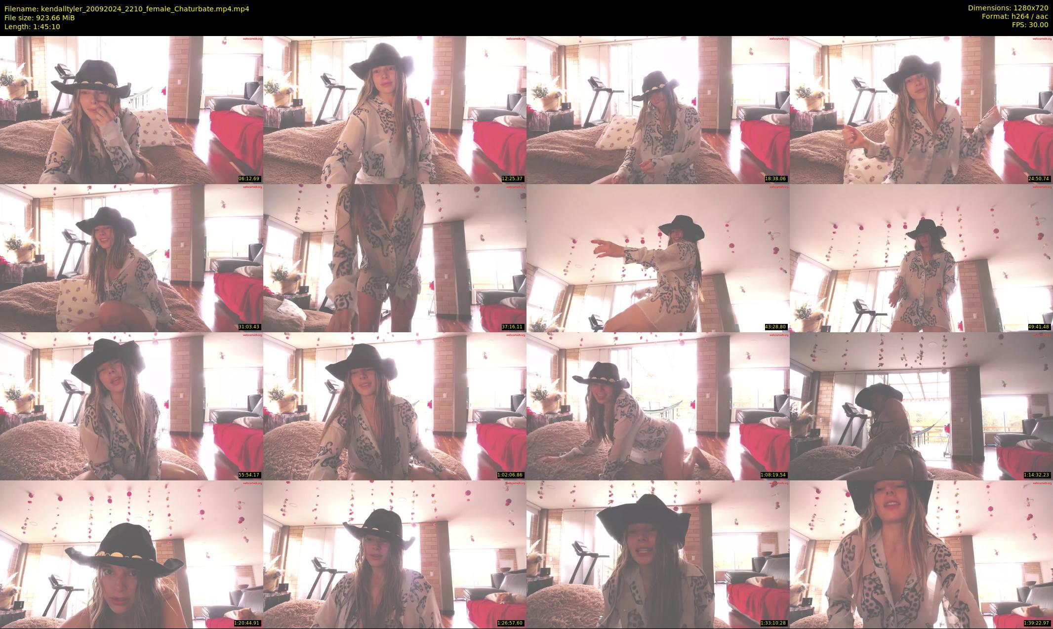 kendalltyler — 106 minute Chaturbate female cam show recording, 720p, Sep 20, 2024