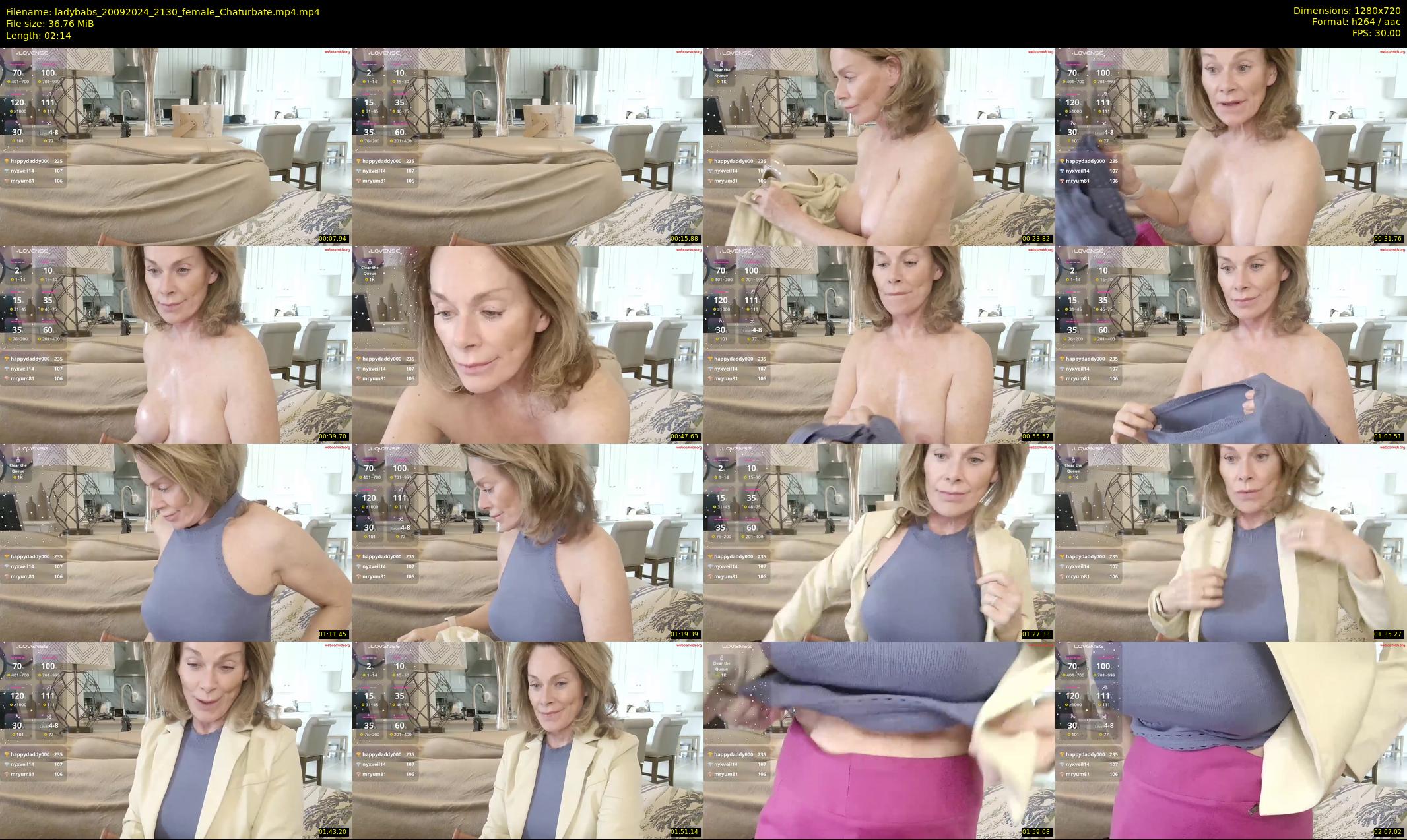 ladybabs — 3 minute Chaturbate female cam show recording, 720p, Sep 20, 2024